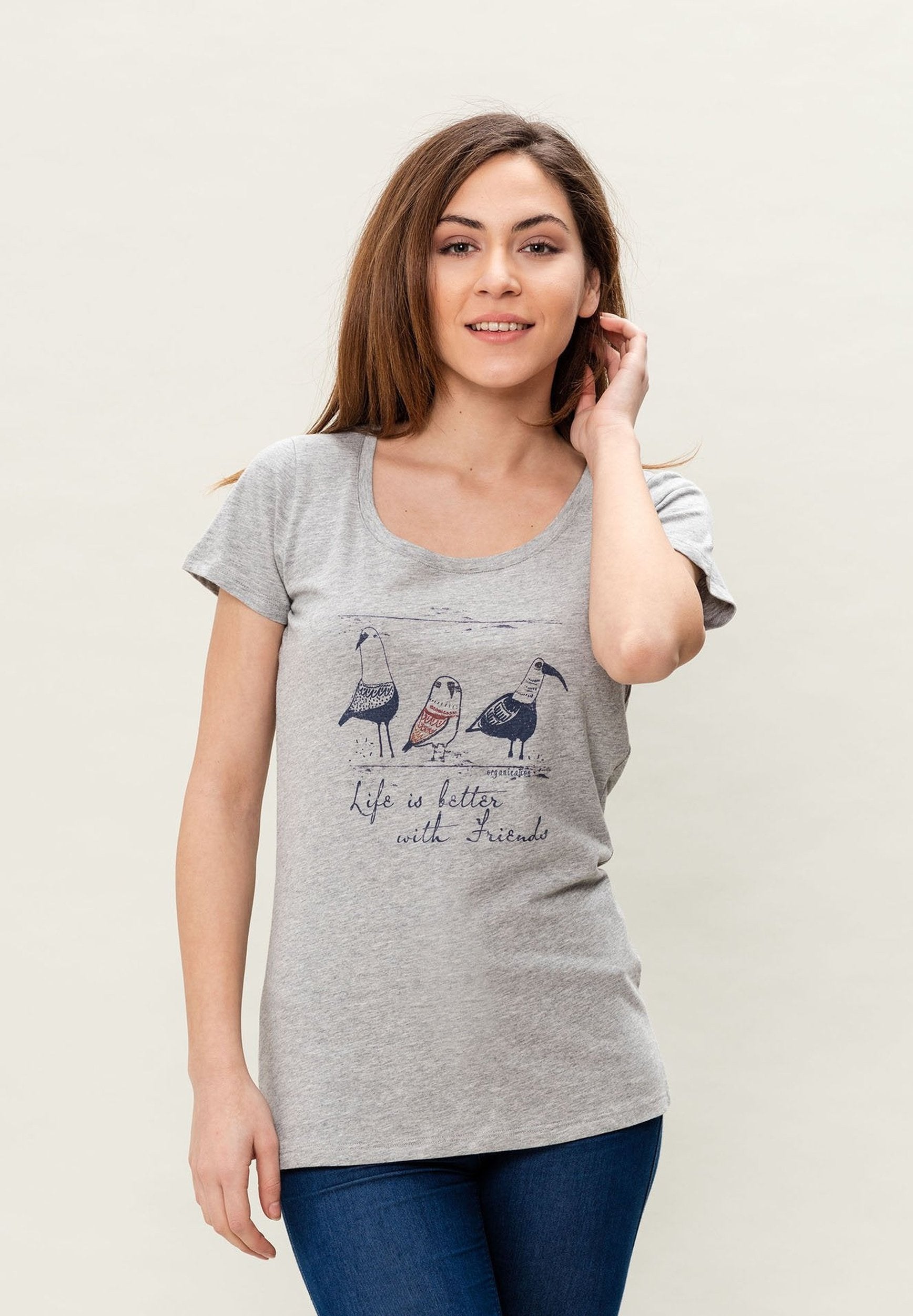 Damen T-Shirt aus Bio-Baumwolle