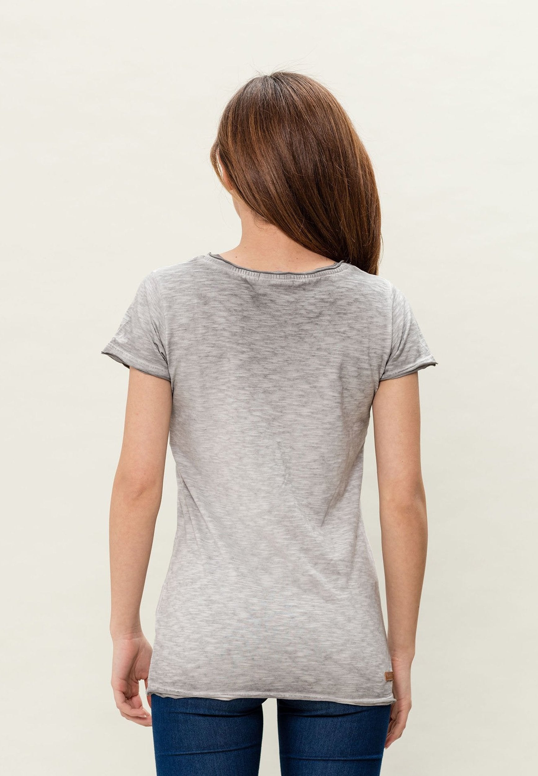 Damen Cold Pigment Dyed T-Shirt aus Bio-Baumwolle