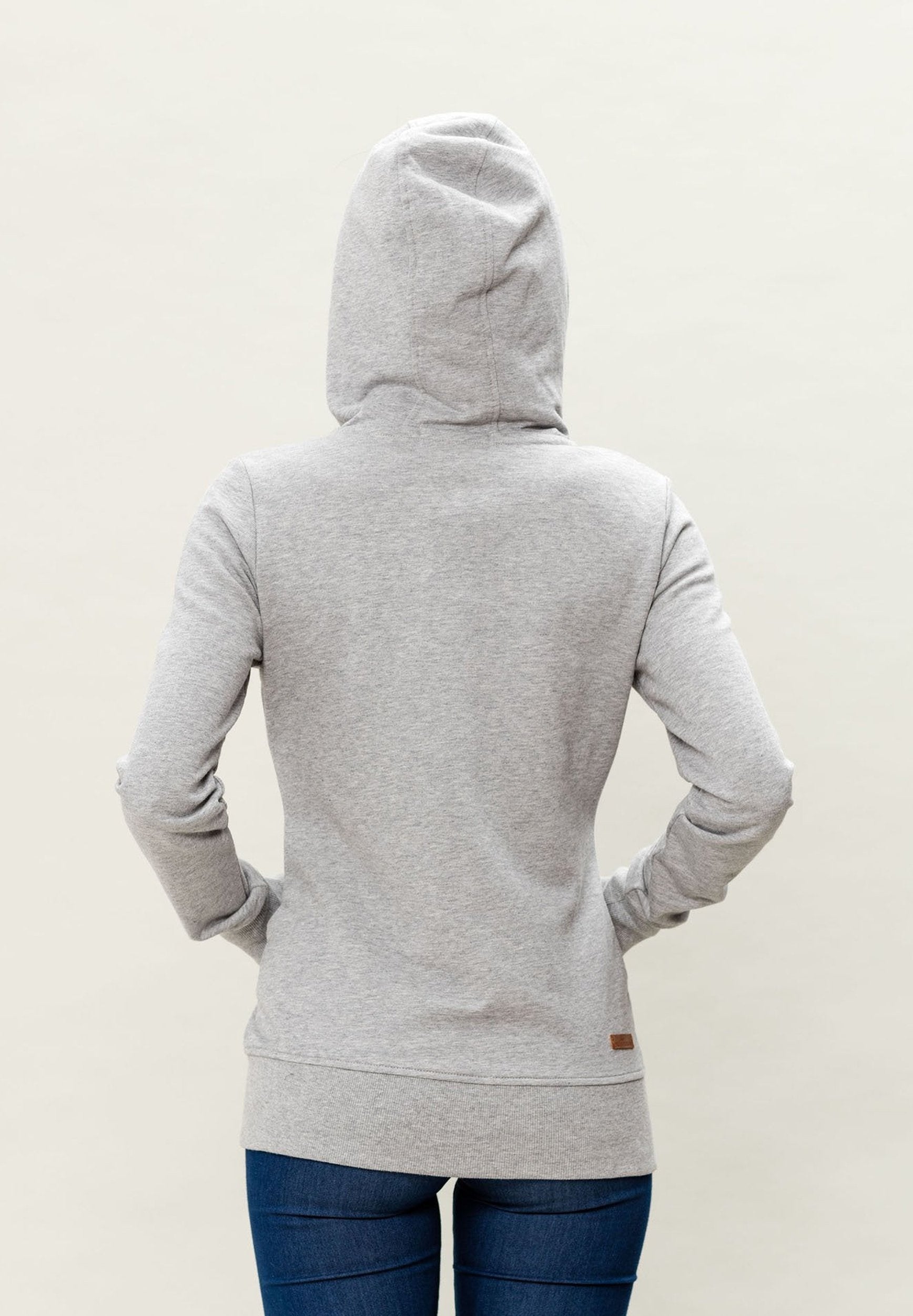 Sweatjacke aus Bio-Baumwolle