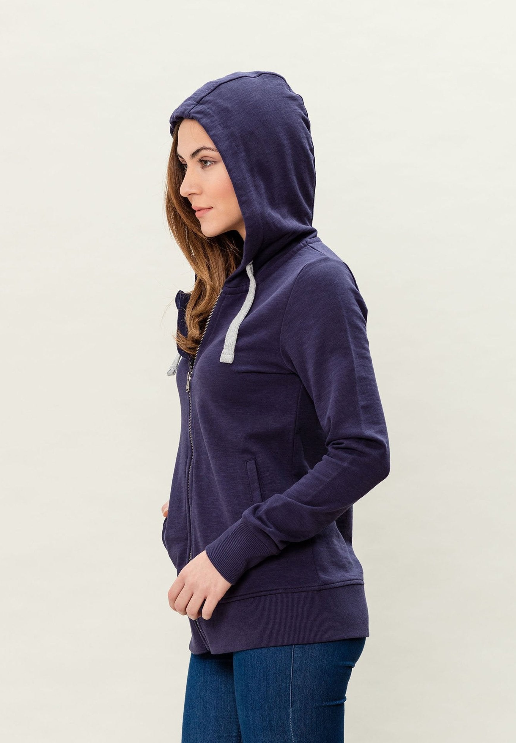 Sweatjacke aus Bio-Baumwolle