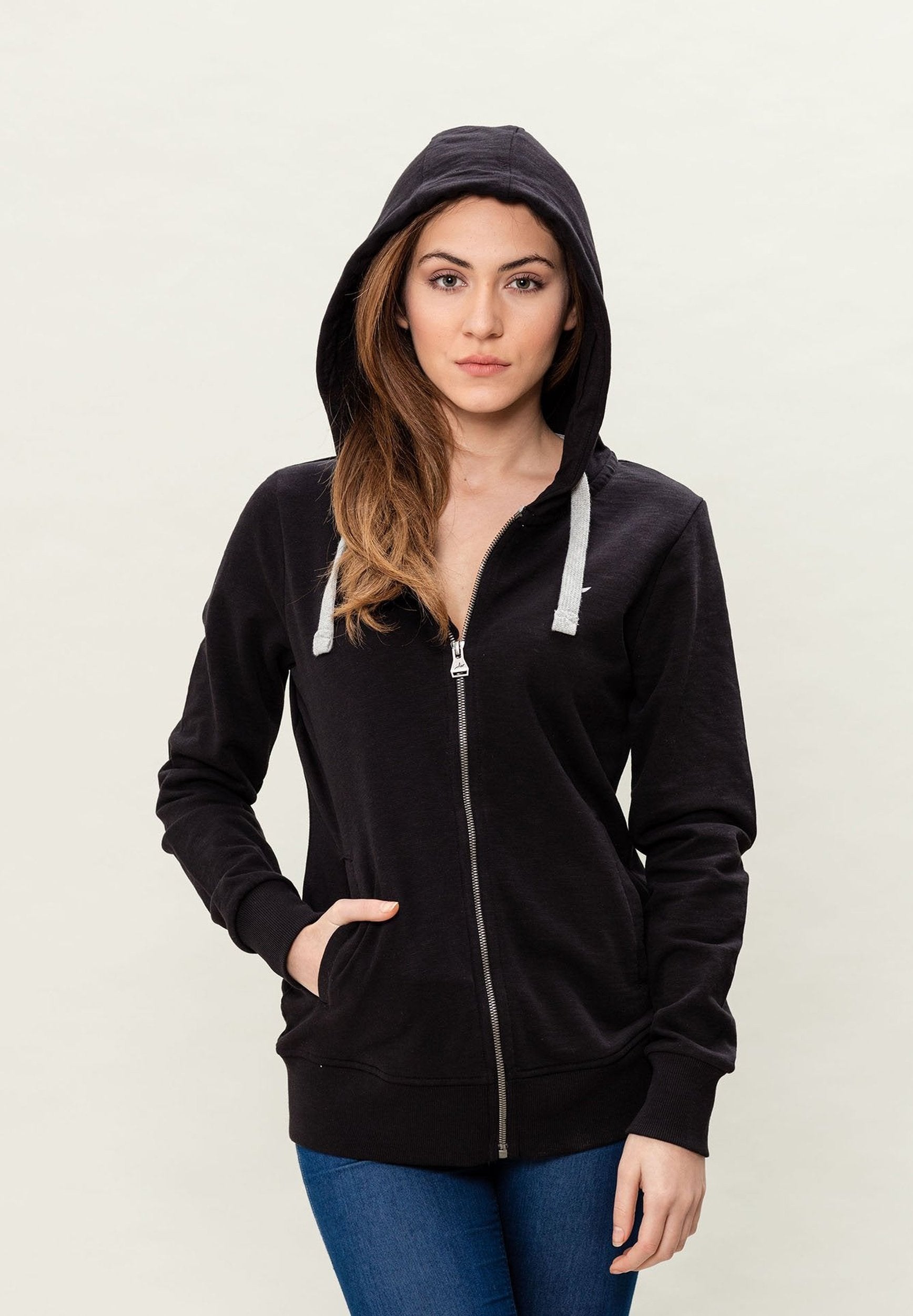 Sweatjacke aus Bio-Baumwolle
