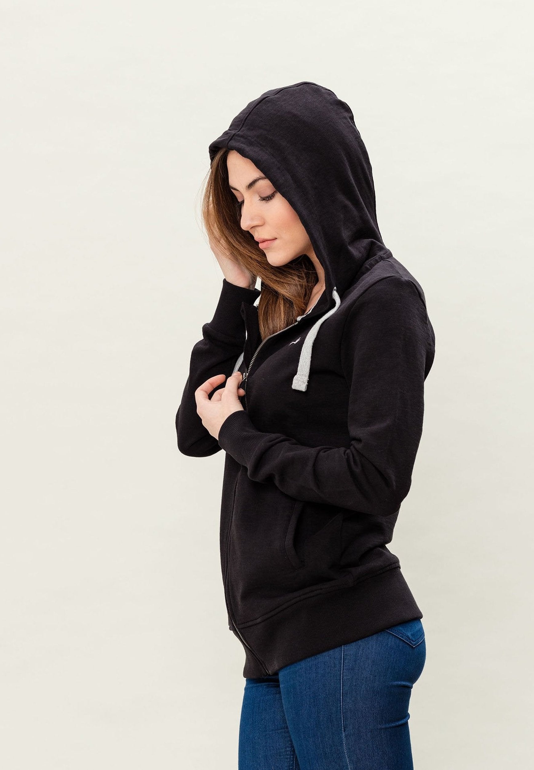 Sweatjacke aus Bio-Baumwolle