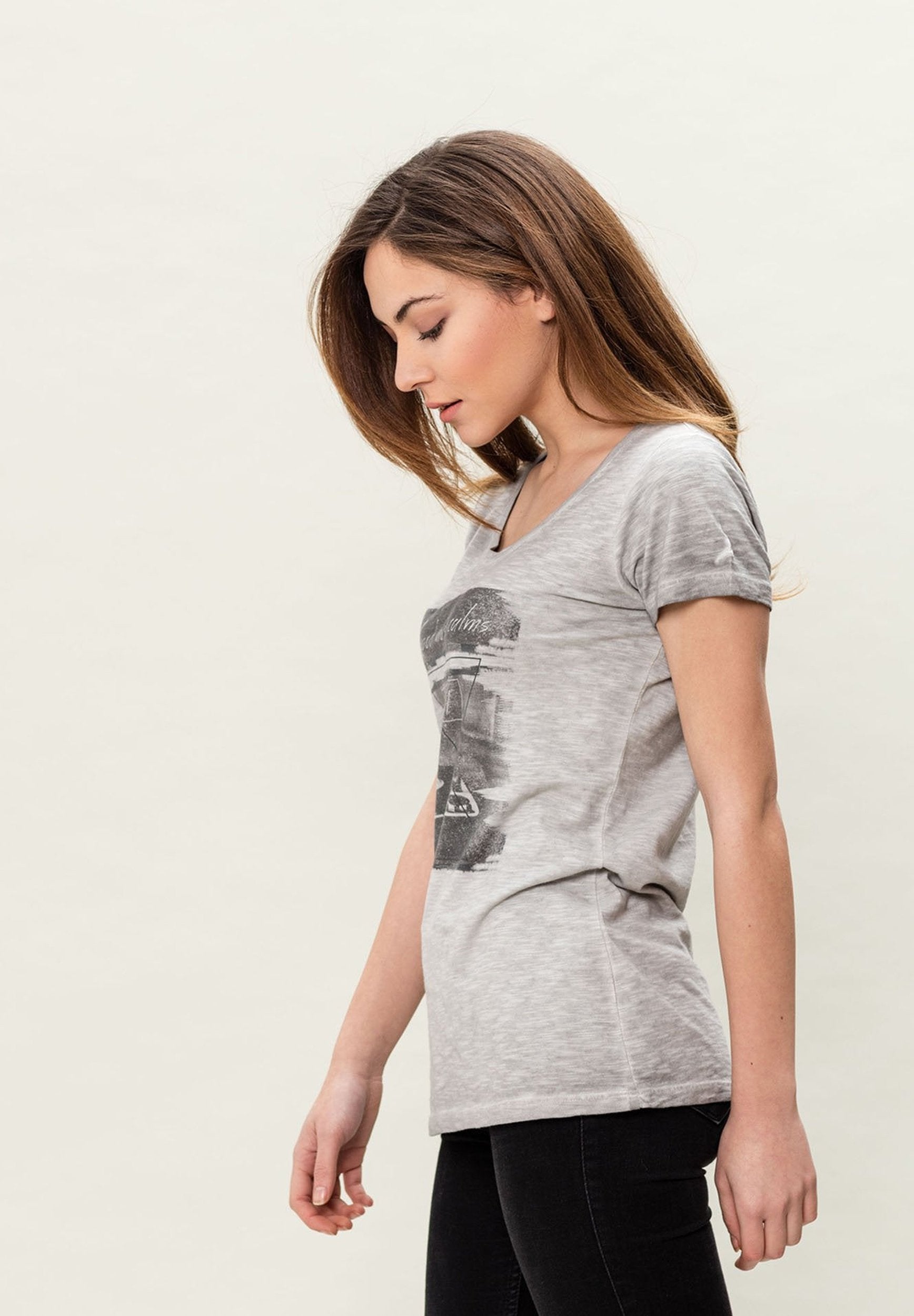Damen Cold Pigment Dyed T-Shirt aus Bio-Baumwolle