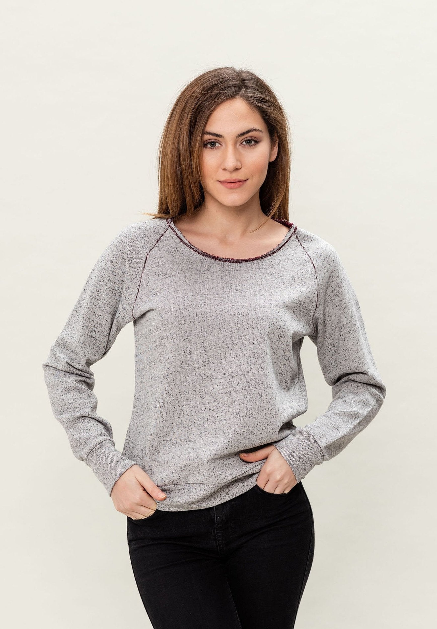 Damen Reglan Sweater