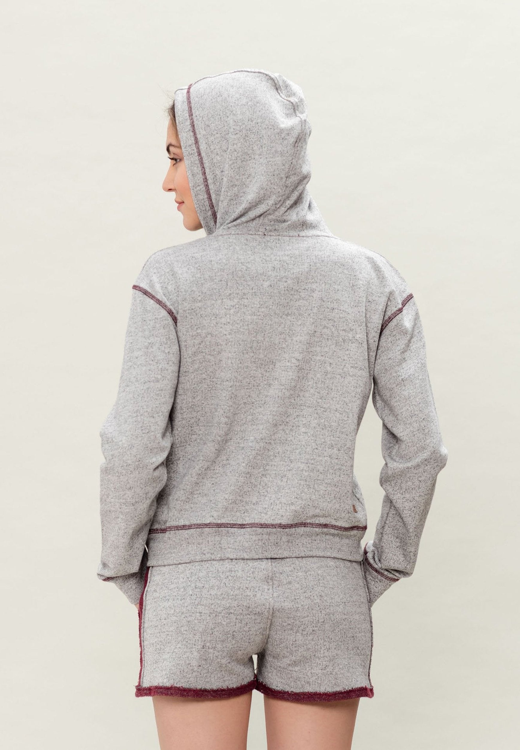 Sweatjacke aus Bio-Baumwolle