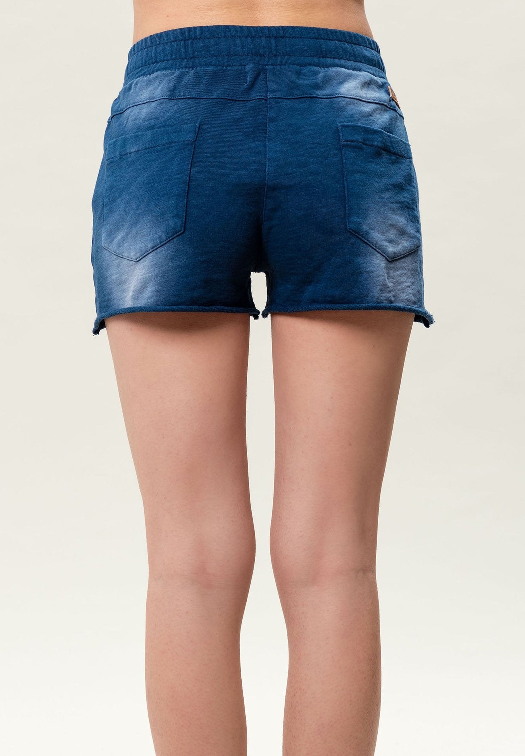 Cold Dyed Sweatshorts aus Bio-Baumwolle