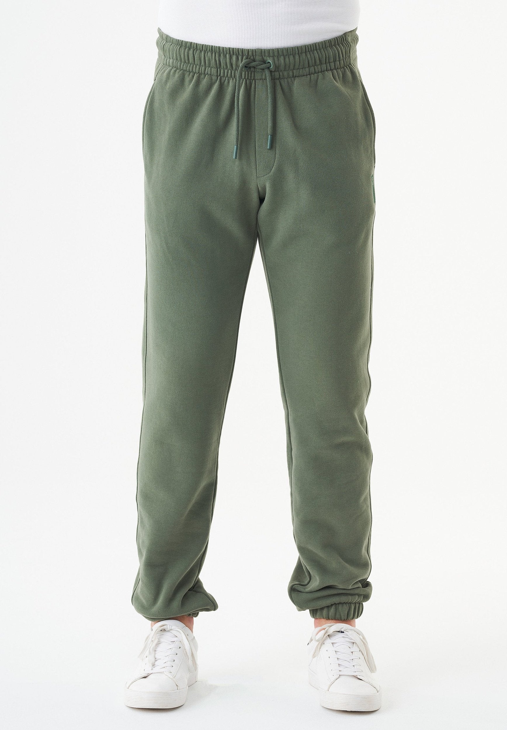 ESSENTIALS-PARS- Soft Touch Sweathose aus Bio-Baumwolle