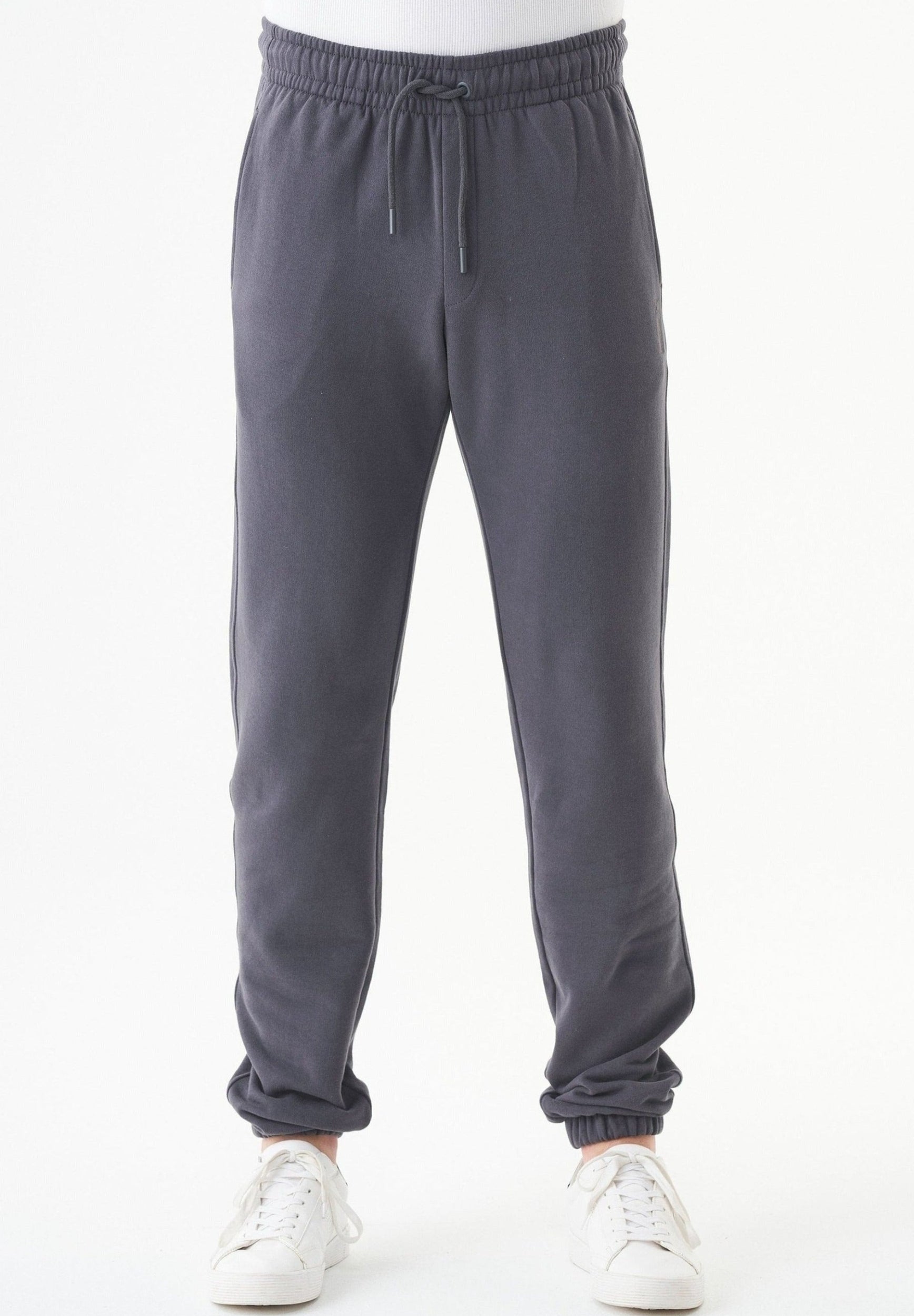 ESSENTIALS-PARS- Soft Touch Sweathose aus Bio-Baumwolle