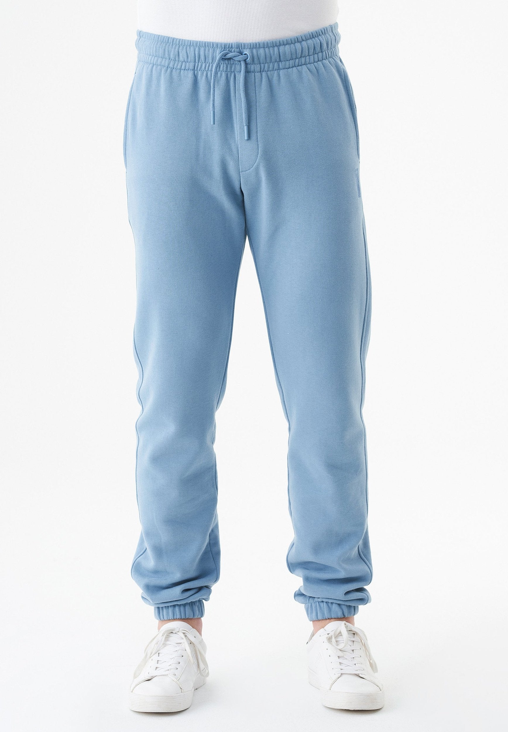 ESSENTIALS-PARS- Soft Touch Sweathose aus Bio-Baumwolle