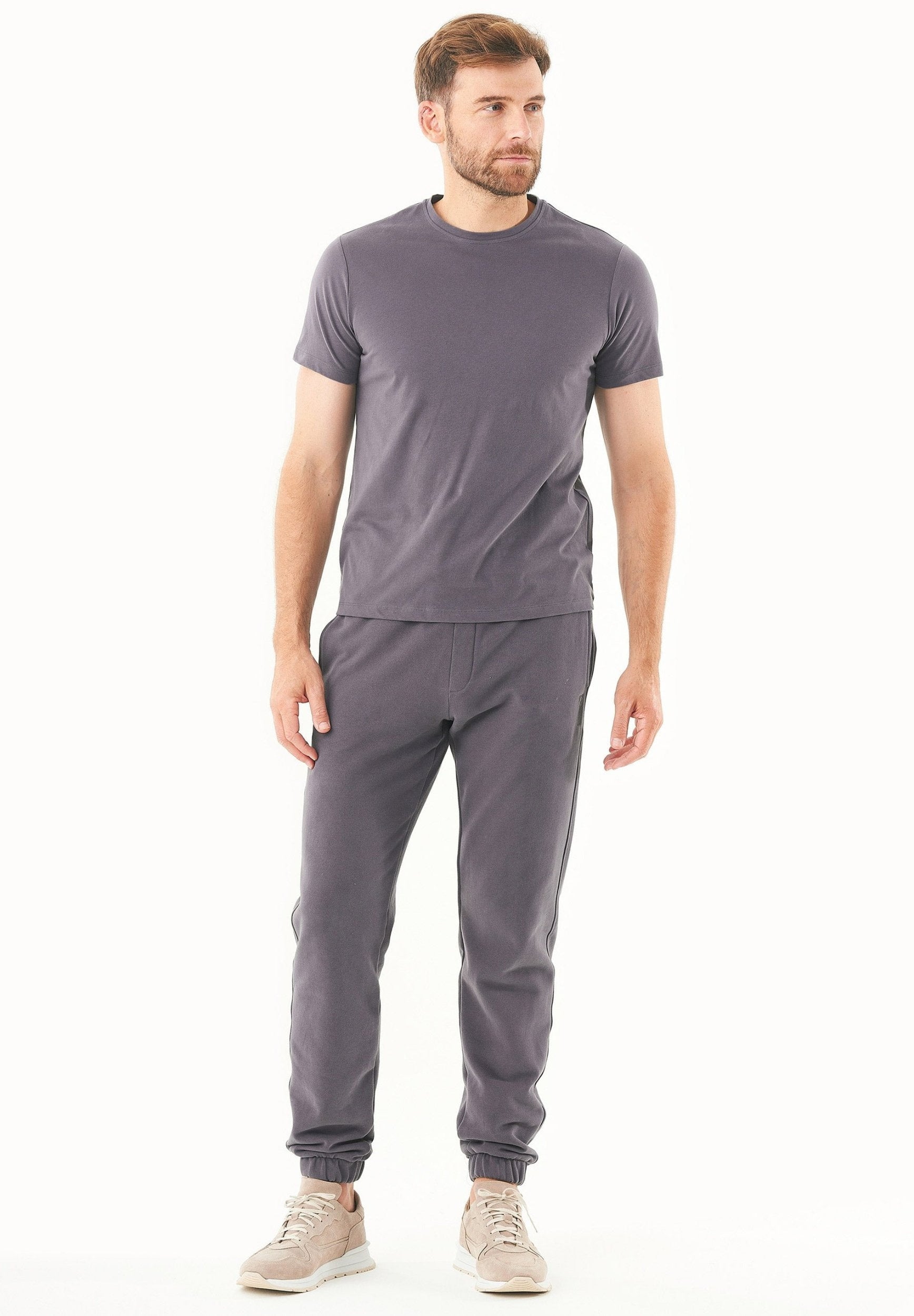 ESSENTIALS-PARSSA - Soft Touch Sweathose aus Bio-Baumwolle