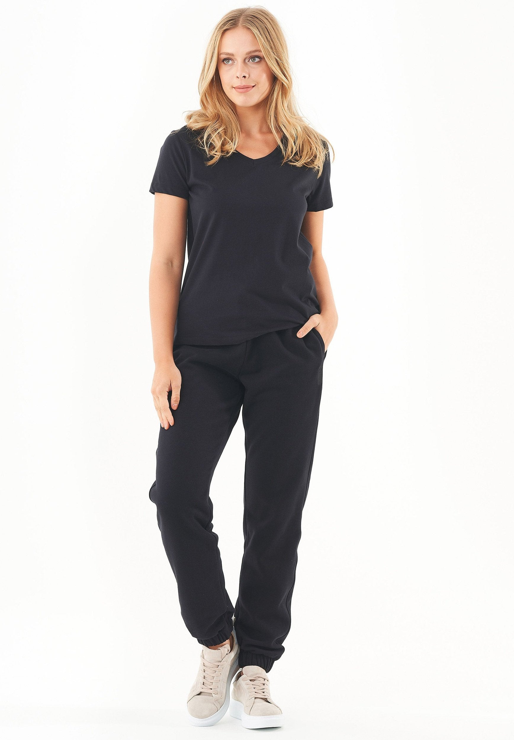 PERRIE Soft Touch Sweathose aus Bio-Baumwolle