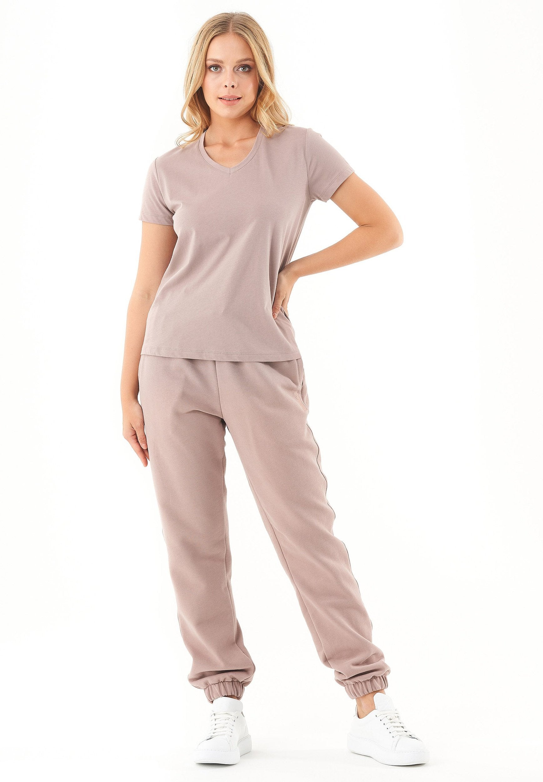 PERRIE Soft Touch Sweathose aus Bio-Baumwolle