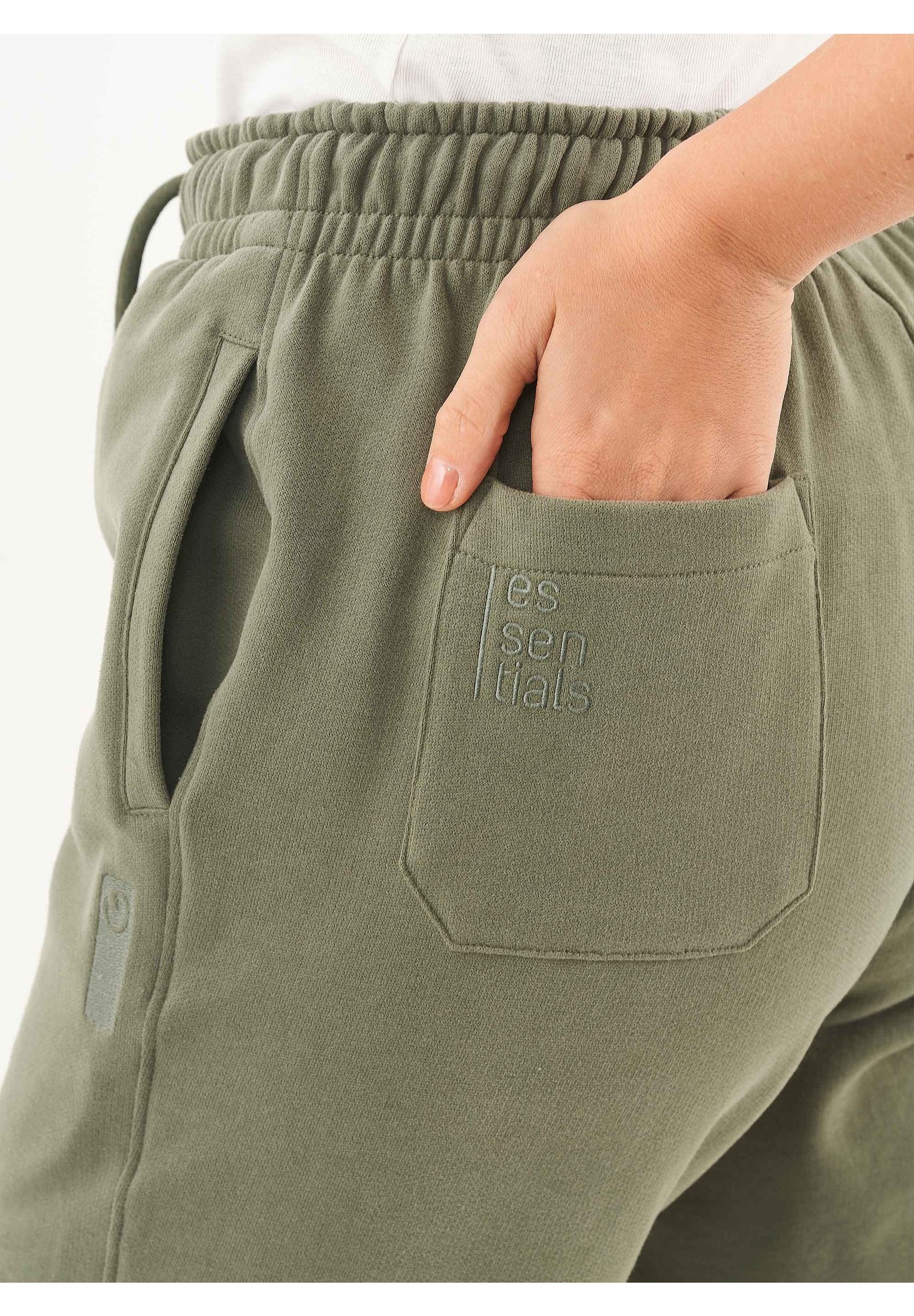 ESSENTIALS-PERRIE - Soft Touch Sweathose aus Bio-Baumwolle
