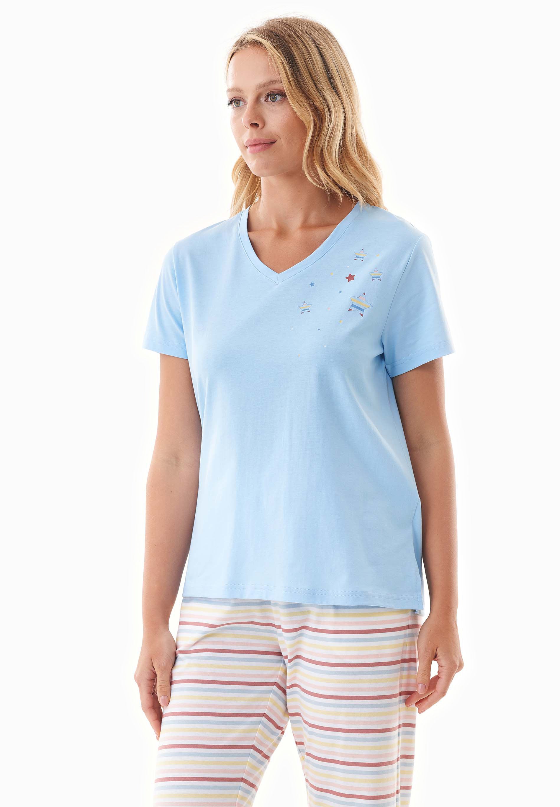 TRINNITY | Pyjama-Set aus Bio-Baumwolle