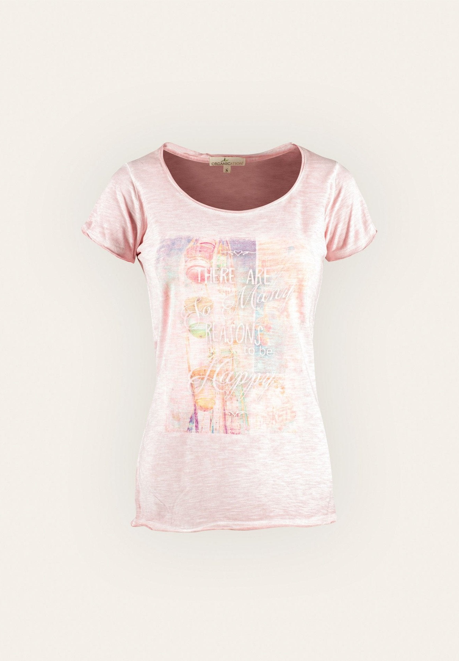 Damen Cold Pigment Dyed T-Shirt aus Bio-Baumwolle