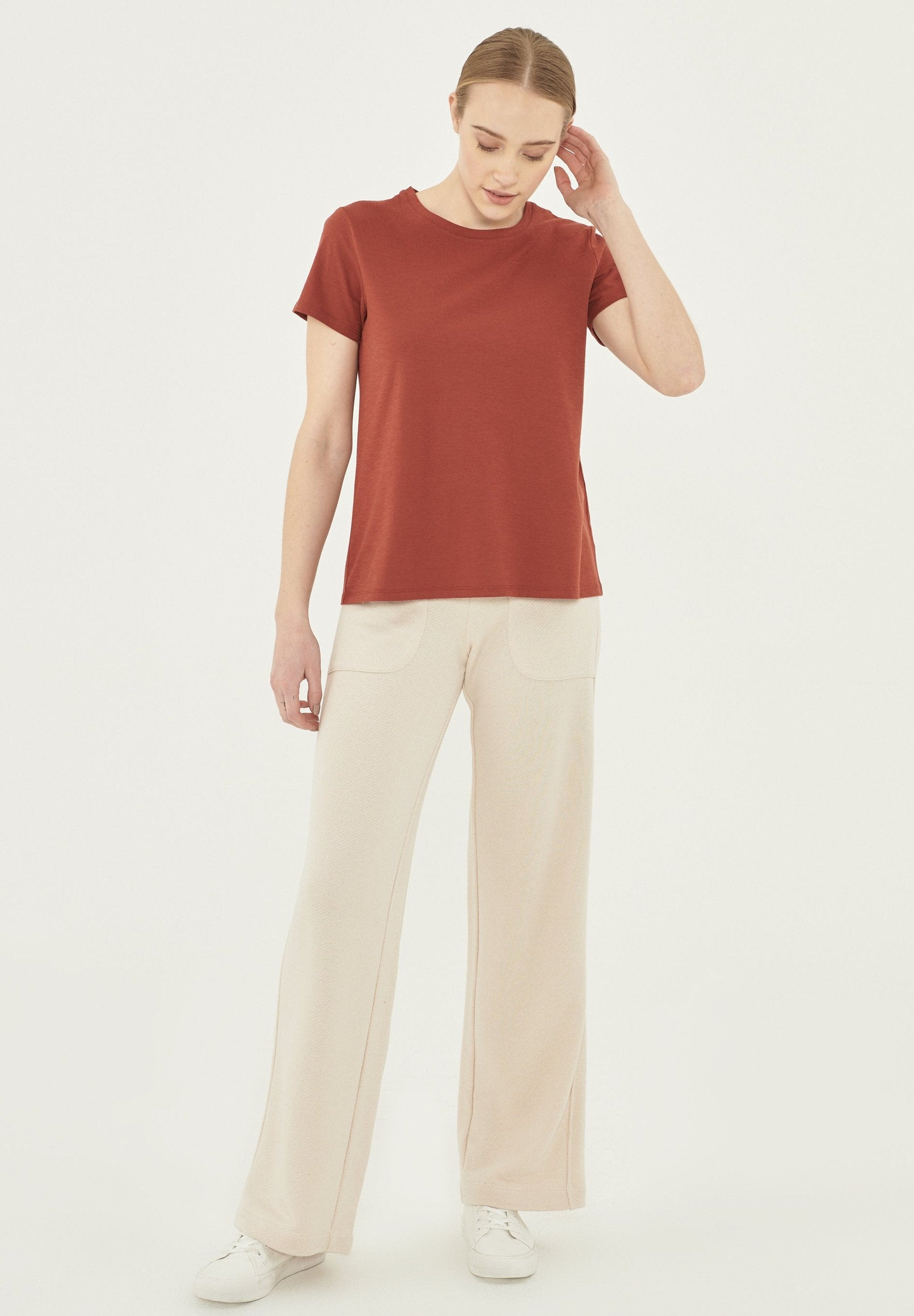 Basic T-Shirt aus Bio-Baumwolle