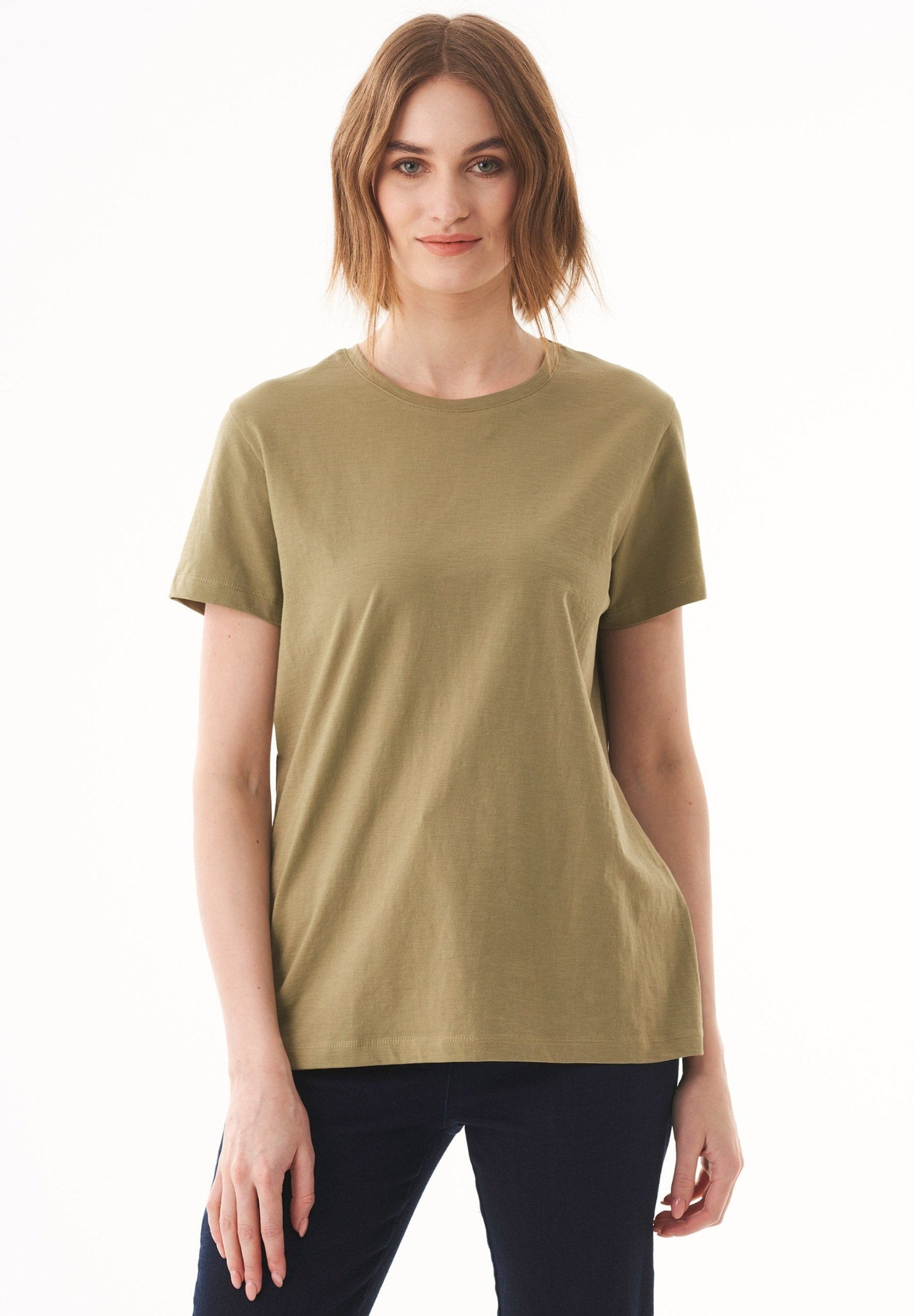 Basic T-Shirt aus Bio-Baumwolle