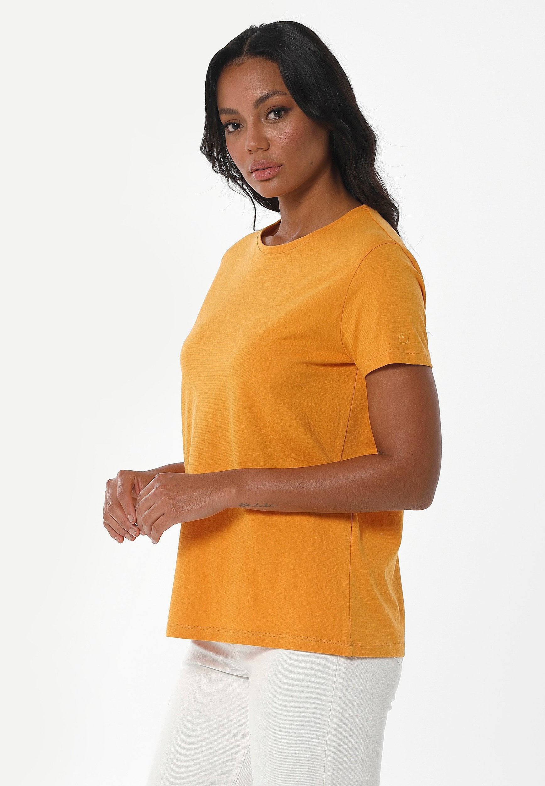 Basic T-Shirt aus Bio-Baumwolle