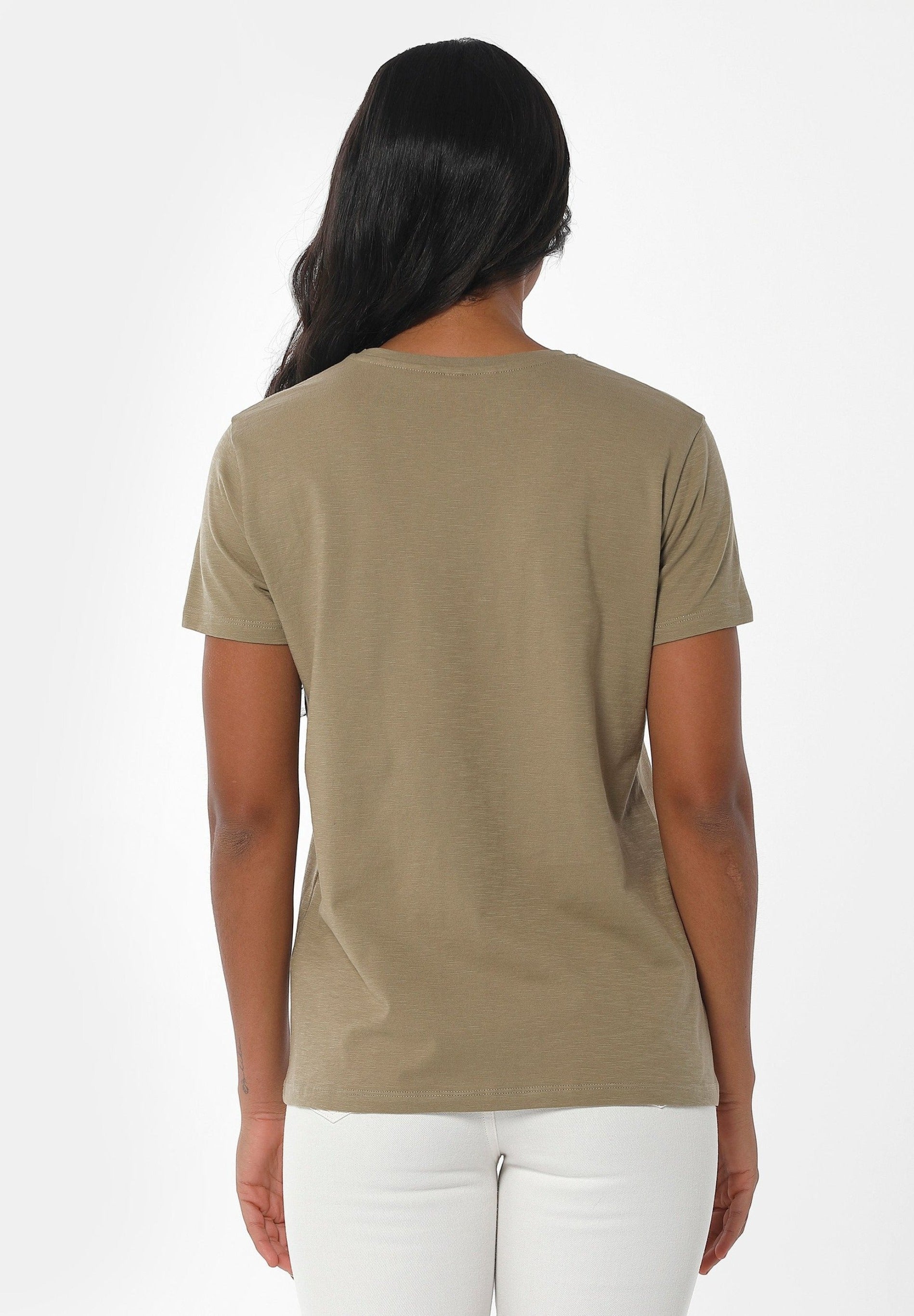 Basic T-Shirt aus Bio-Baumwolle