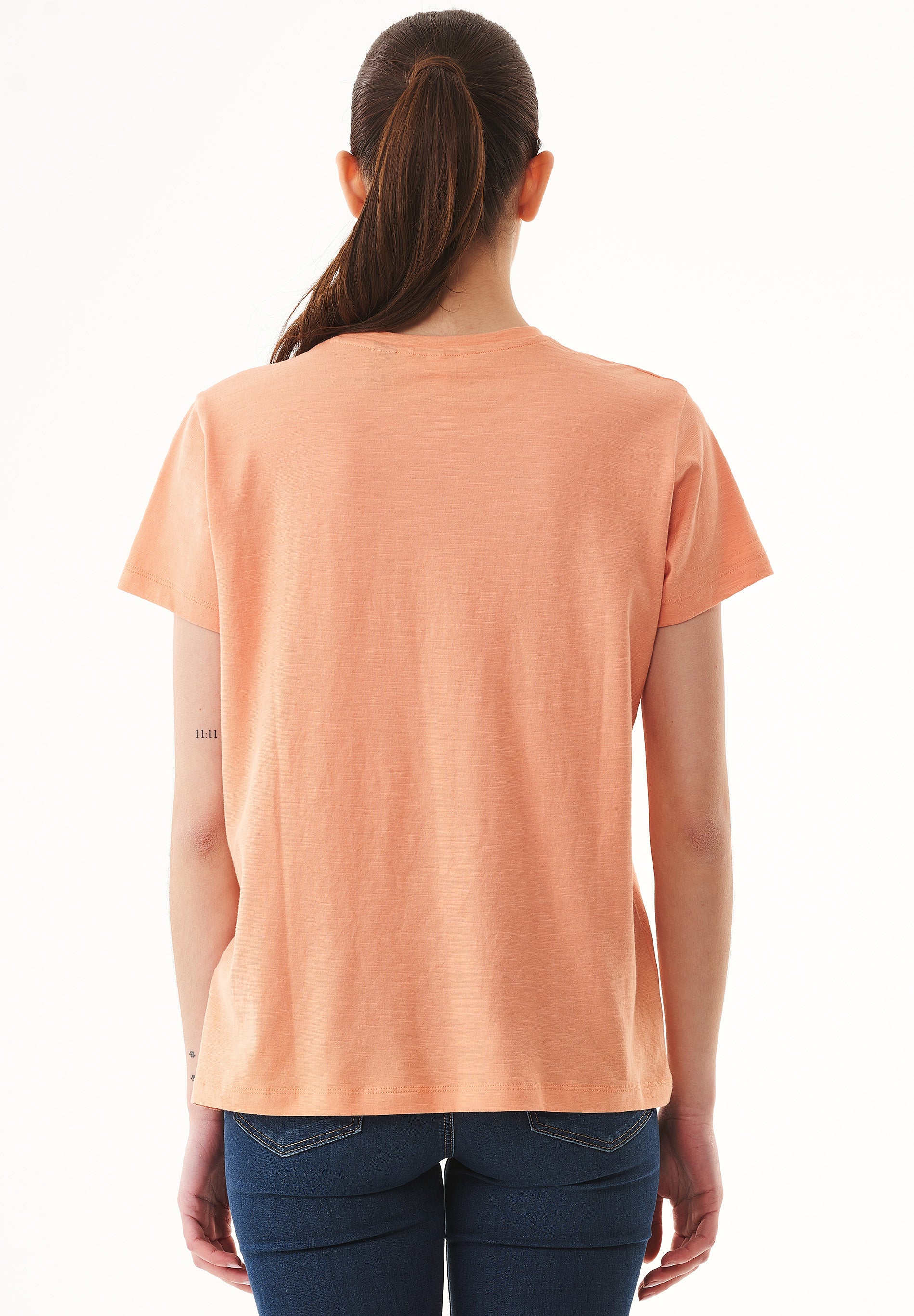 Basic T-Shirt aus Bio-Baumwolle