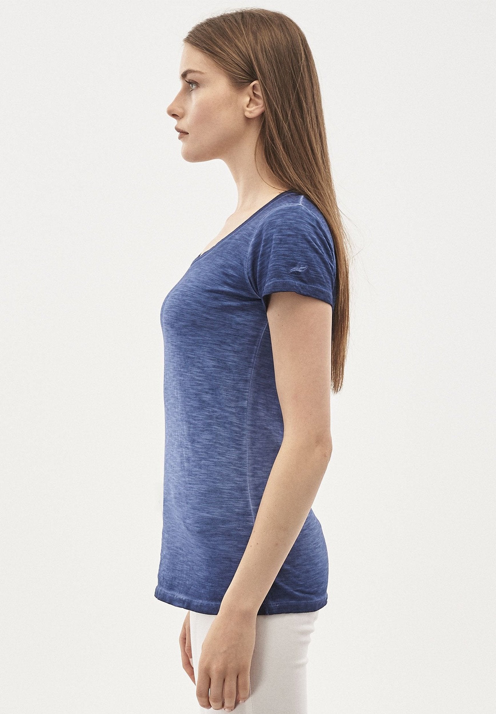 Garment Dyed T-Shirt aus Bio-Baumwolle