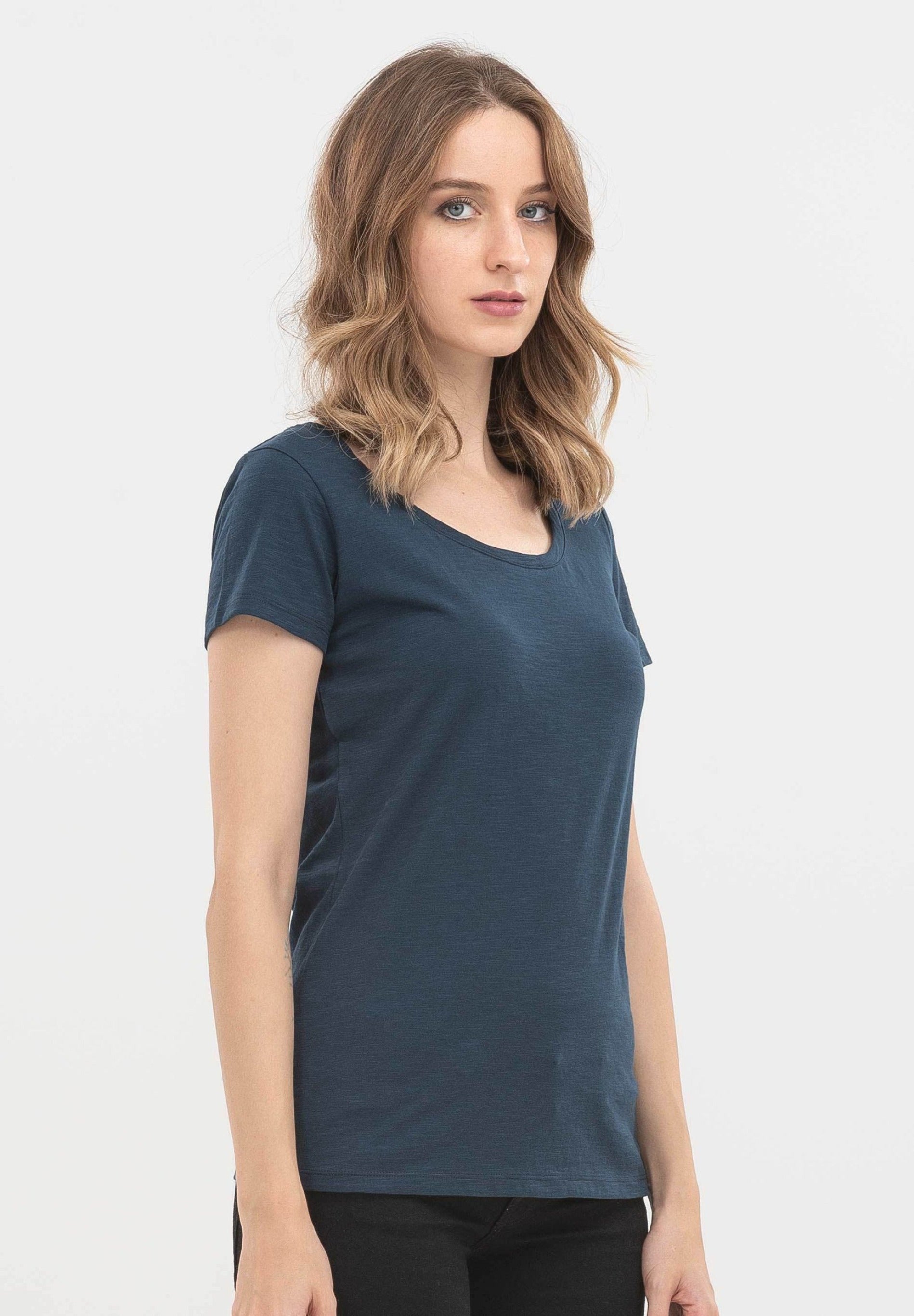 Basic T-Shirt aus Bio-Baumwolle