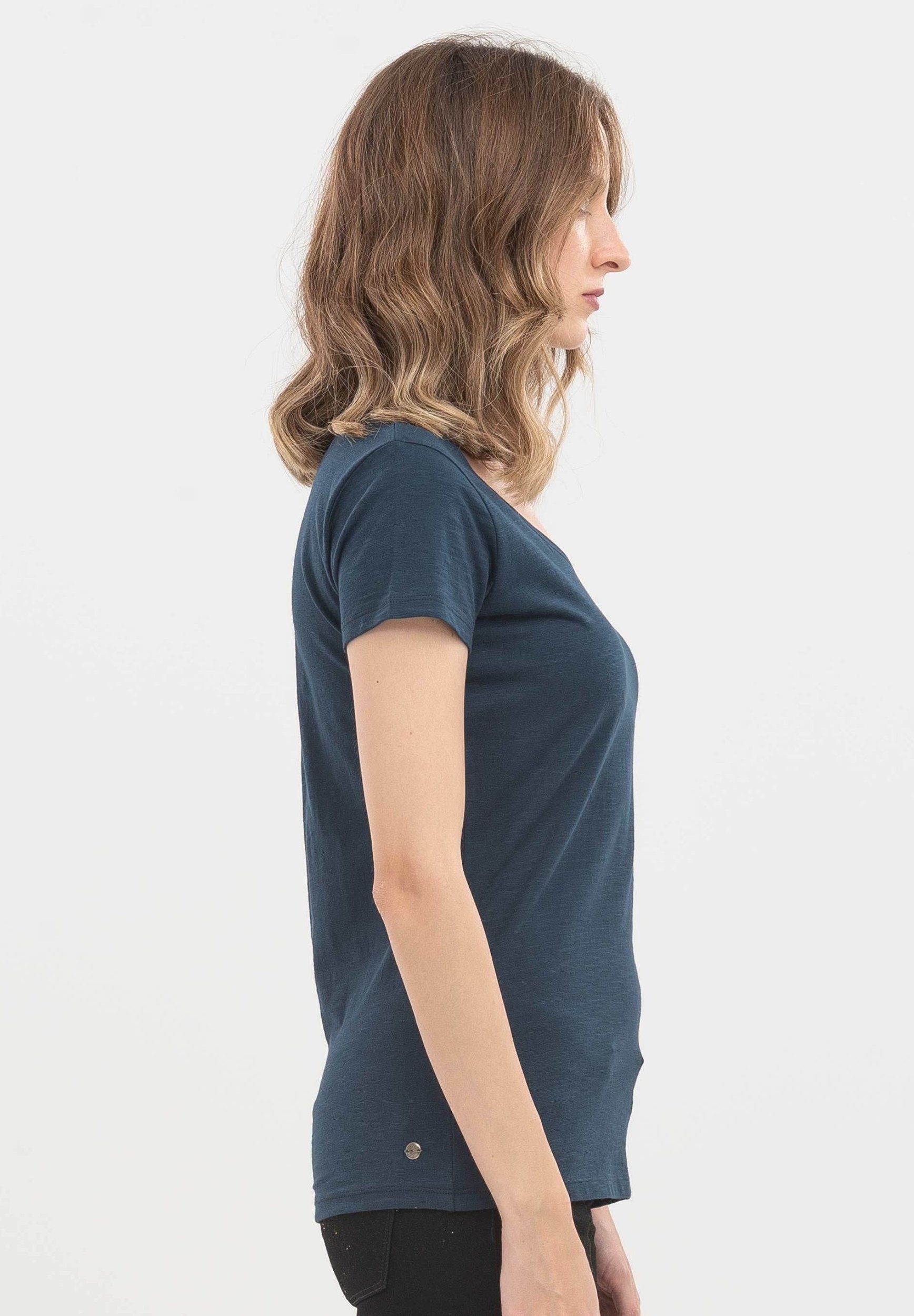 Basic T-Shirt aus Bio-Baumwolle