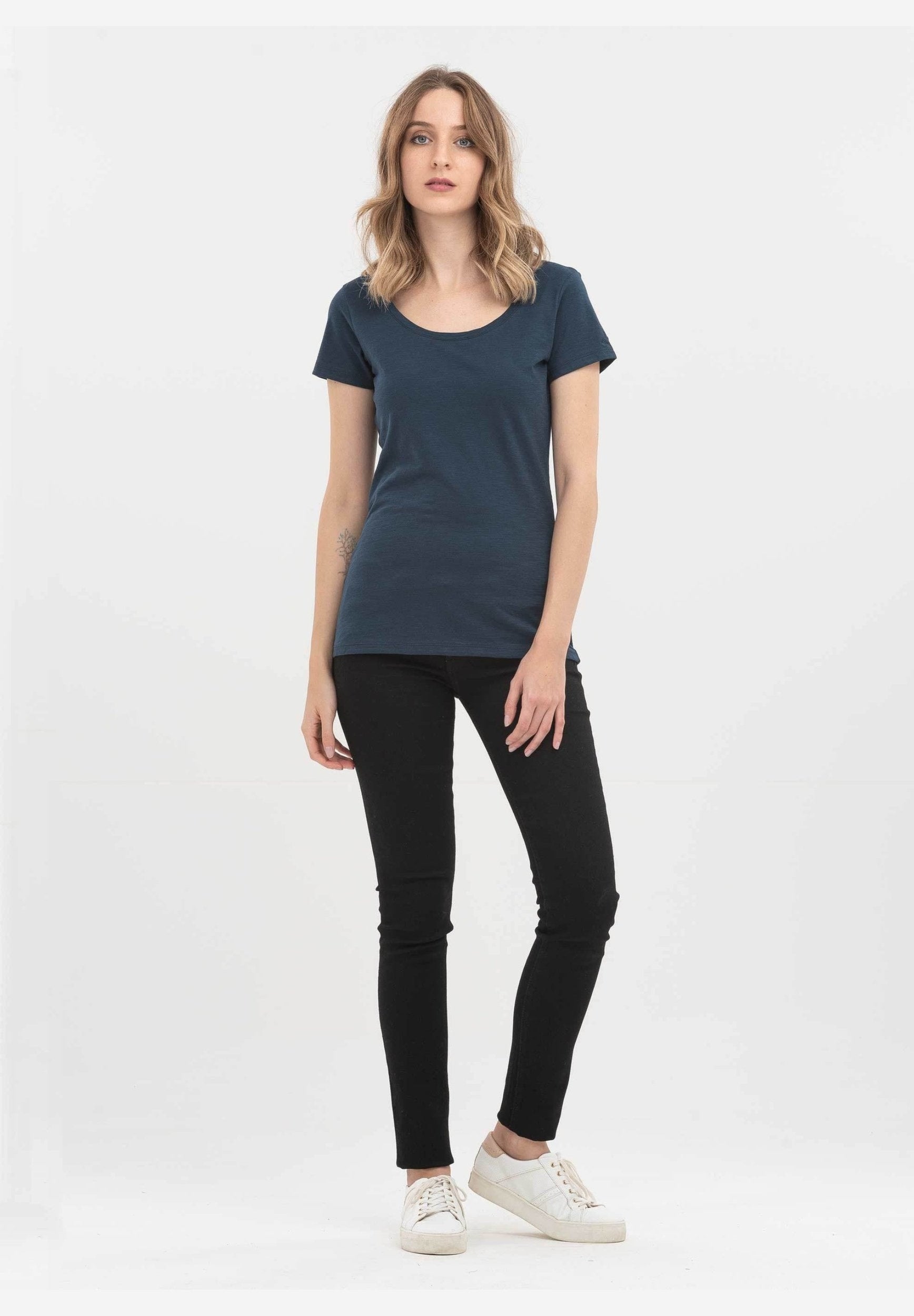 Basic T-Shirt aus Bio-Baumwolle
