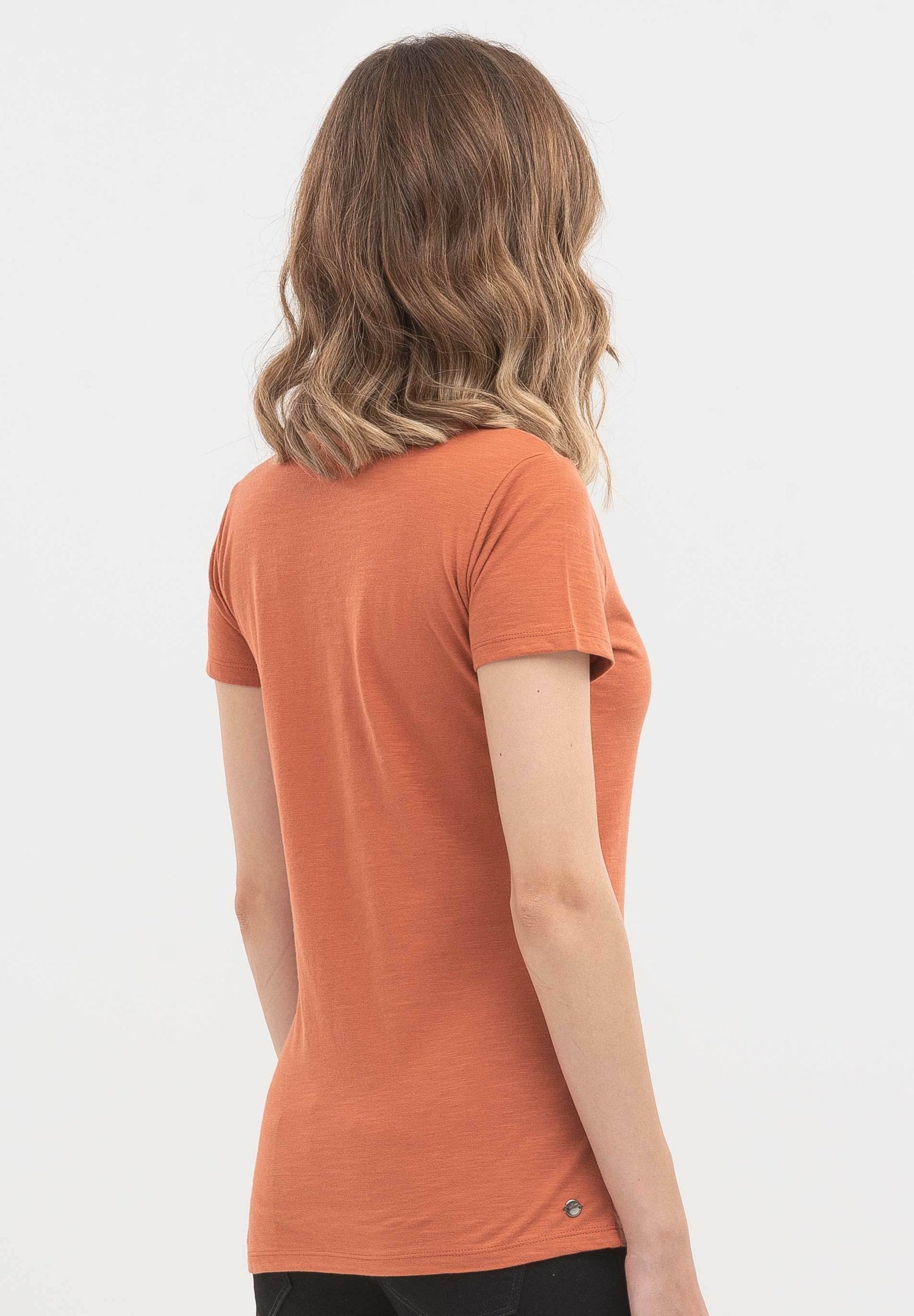 T-Shirt aus Bio-Baumwolle mit Bär-Print