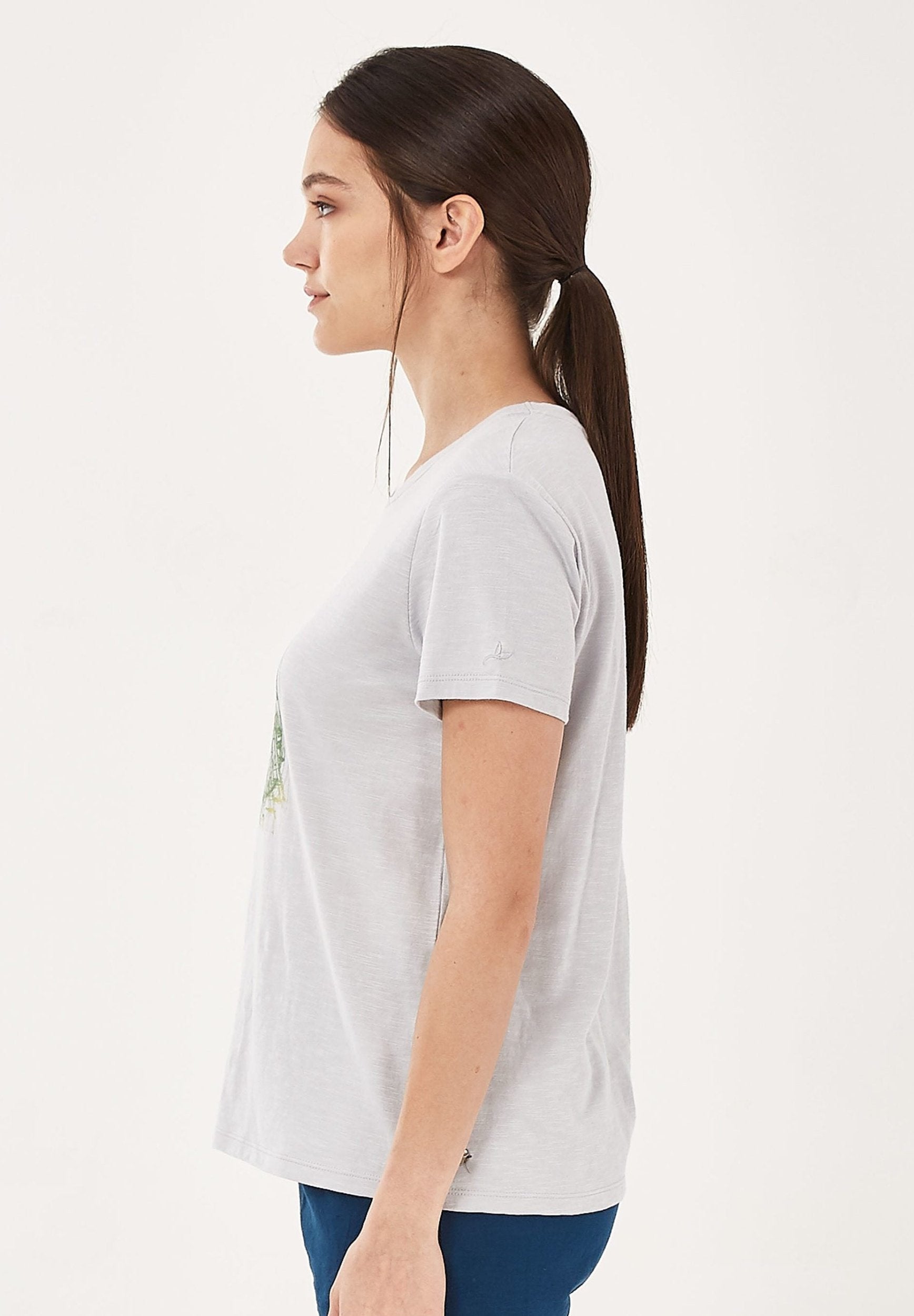 T-Shirt aus Bio-Baumwolle mit  Riesenrad-Print