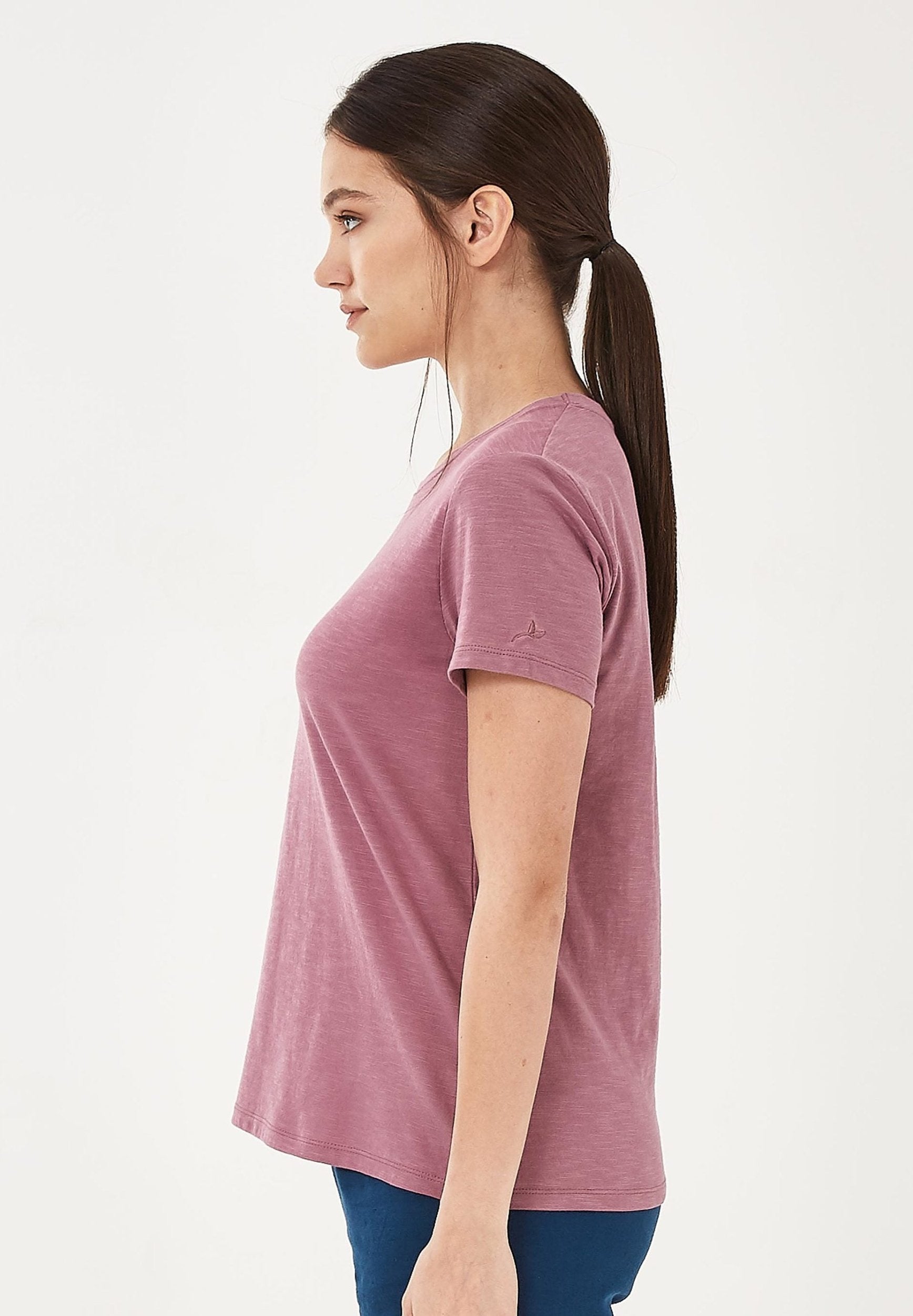 Basic T-Shirt aus Bio-Baumwolle