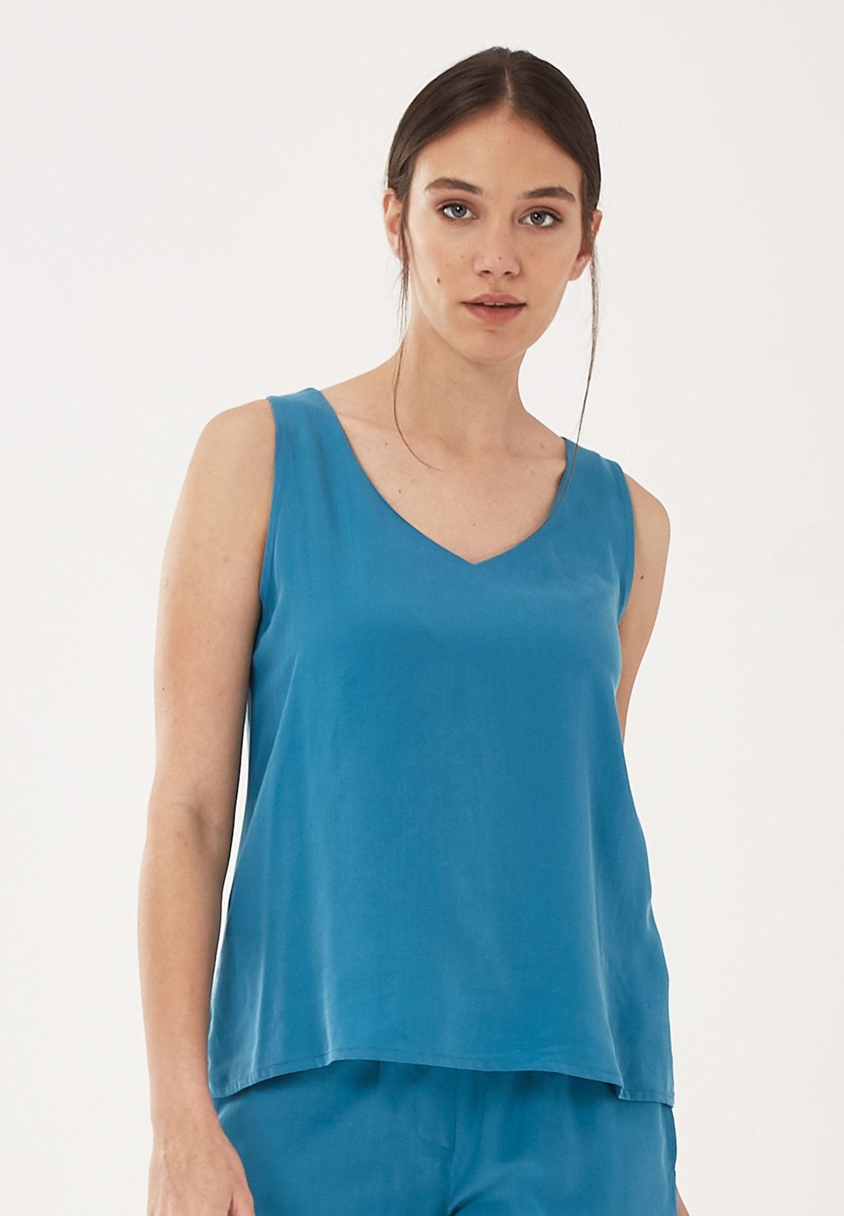 Blusentop aus TENCEL™ Lyocell | Öko Damenmode