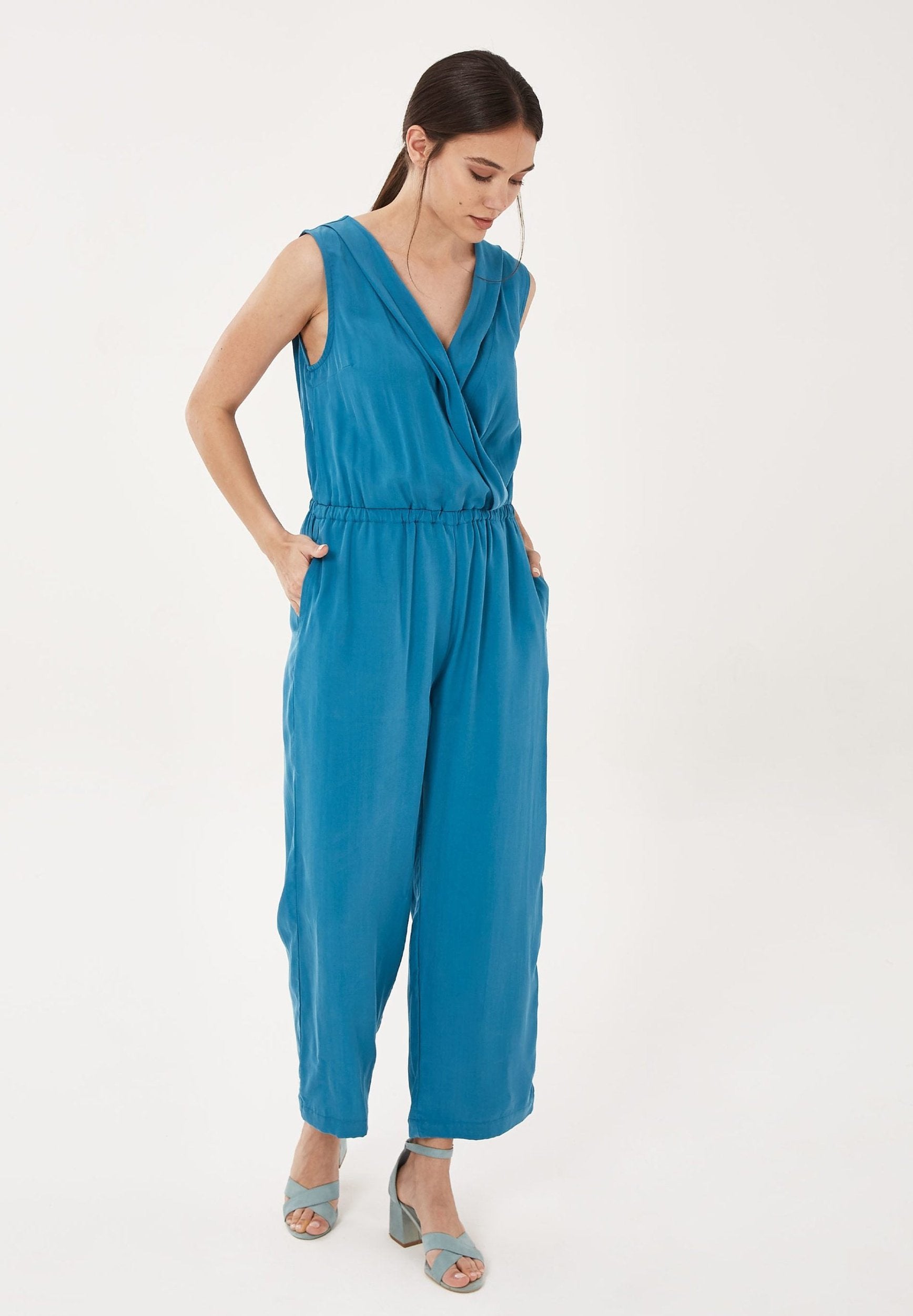 Jumpsuit aus TENCEL™ Lyocell