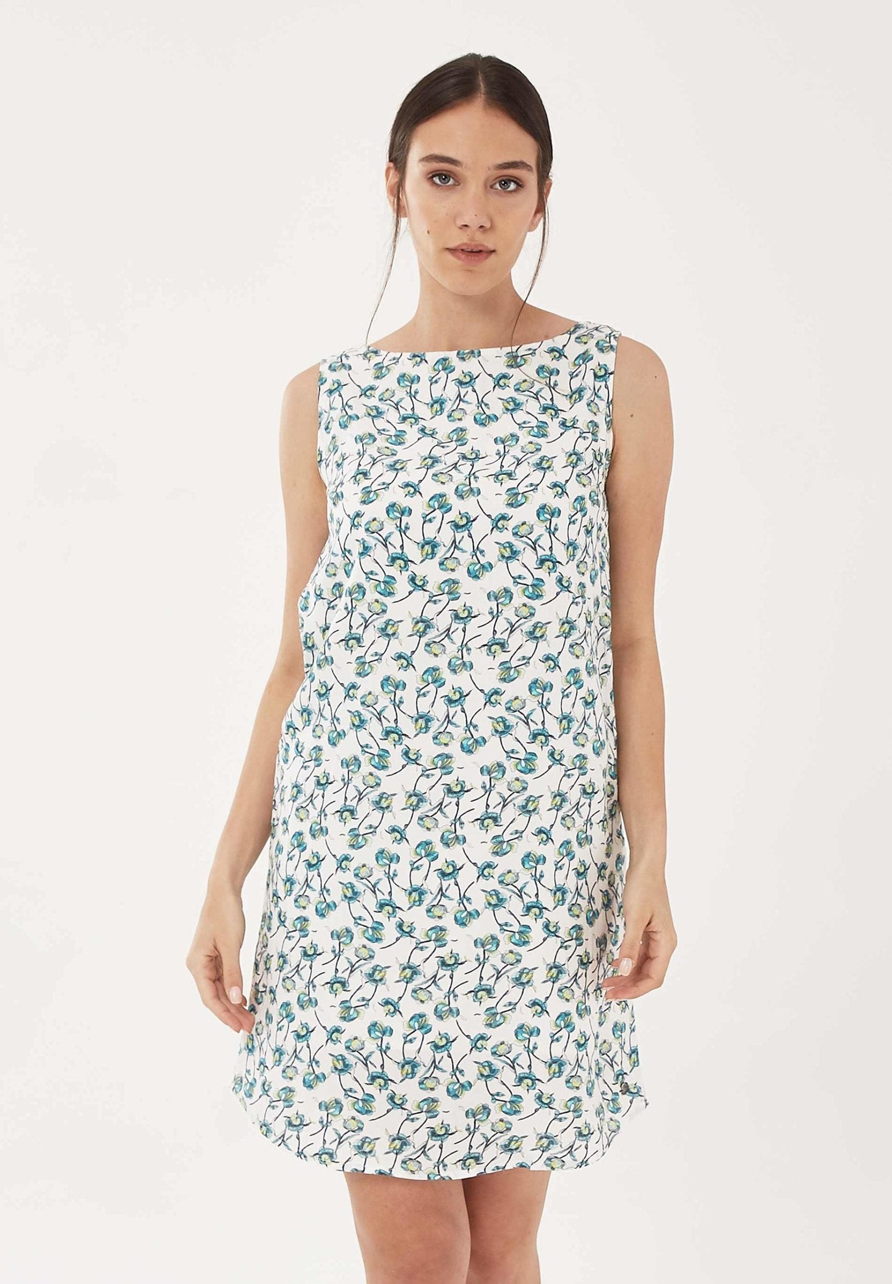 Kleid aus TENCEL™ Lyocell mit Allover-Print | Eco Damenmode