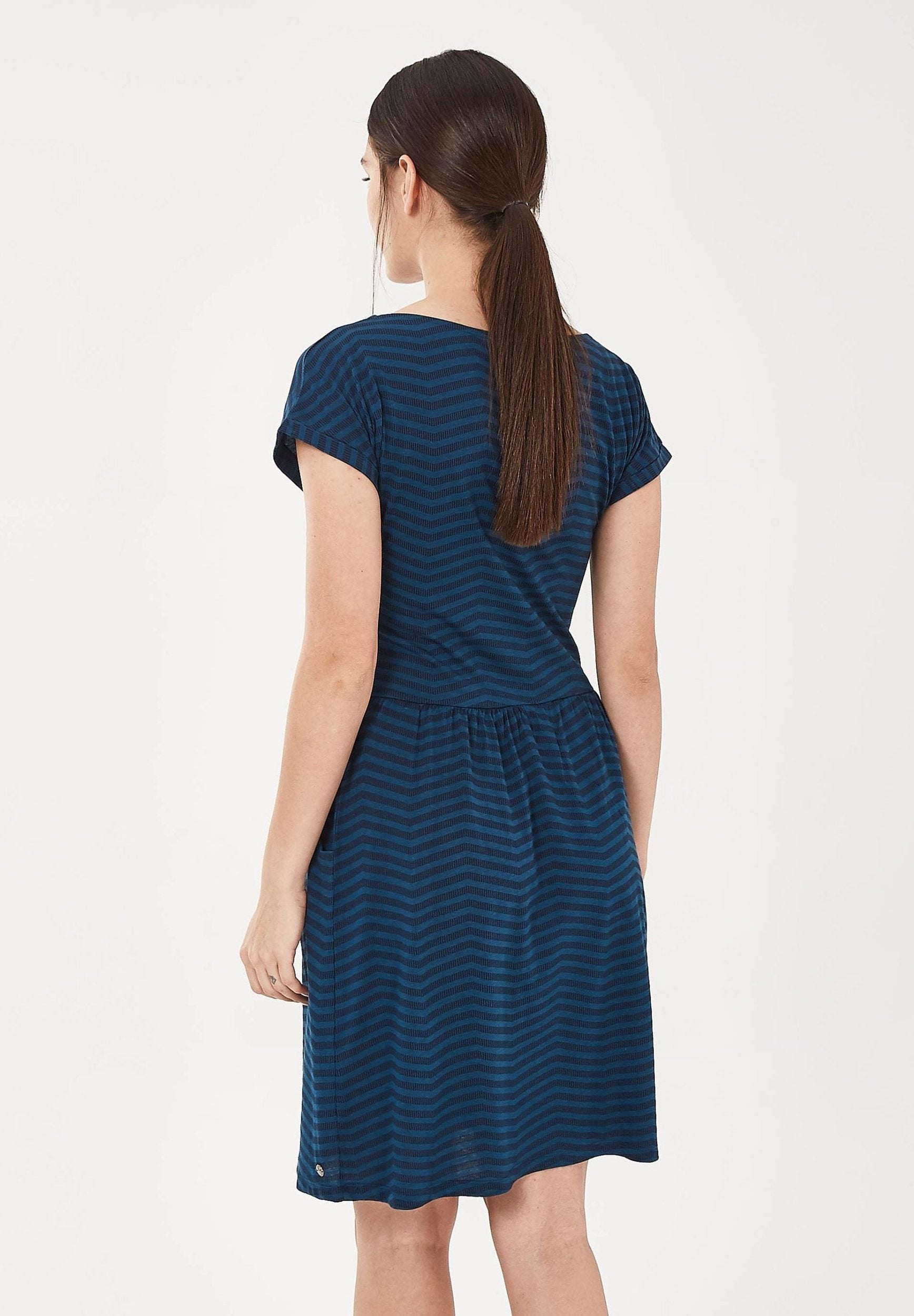 Jerseykleid aus TENCEL™ Lyocell mit Bio-Baumwolle