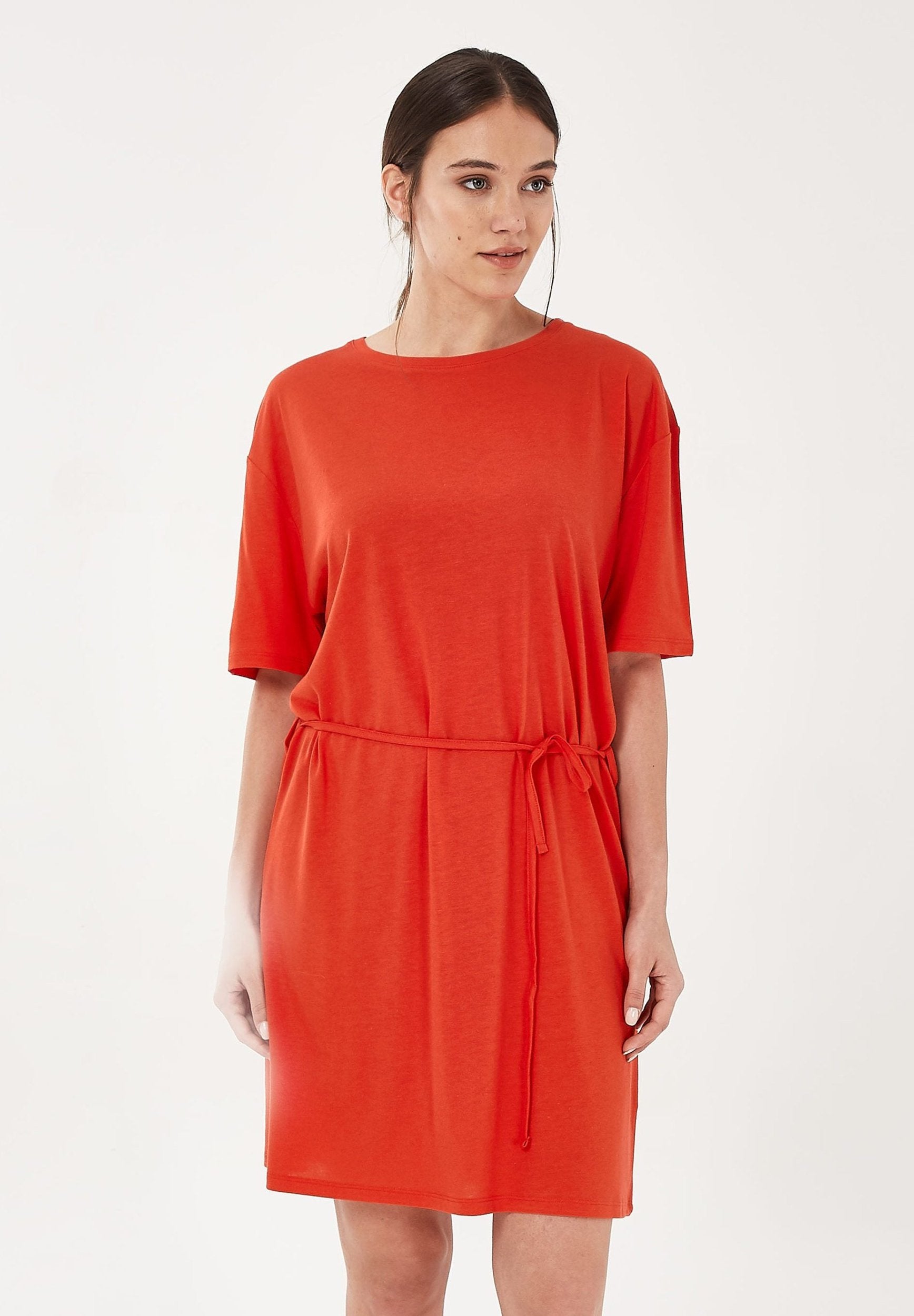 Jerseykleid aus TENCEL™ Lyocell mit Bio-Baumwolle | Eco Damenmode