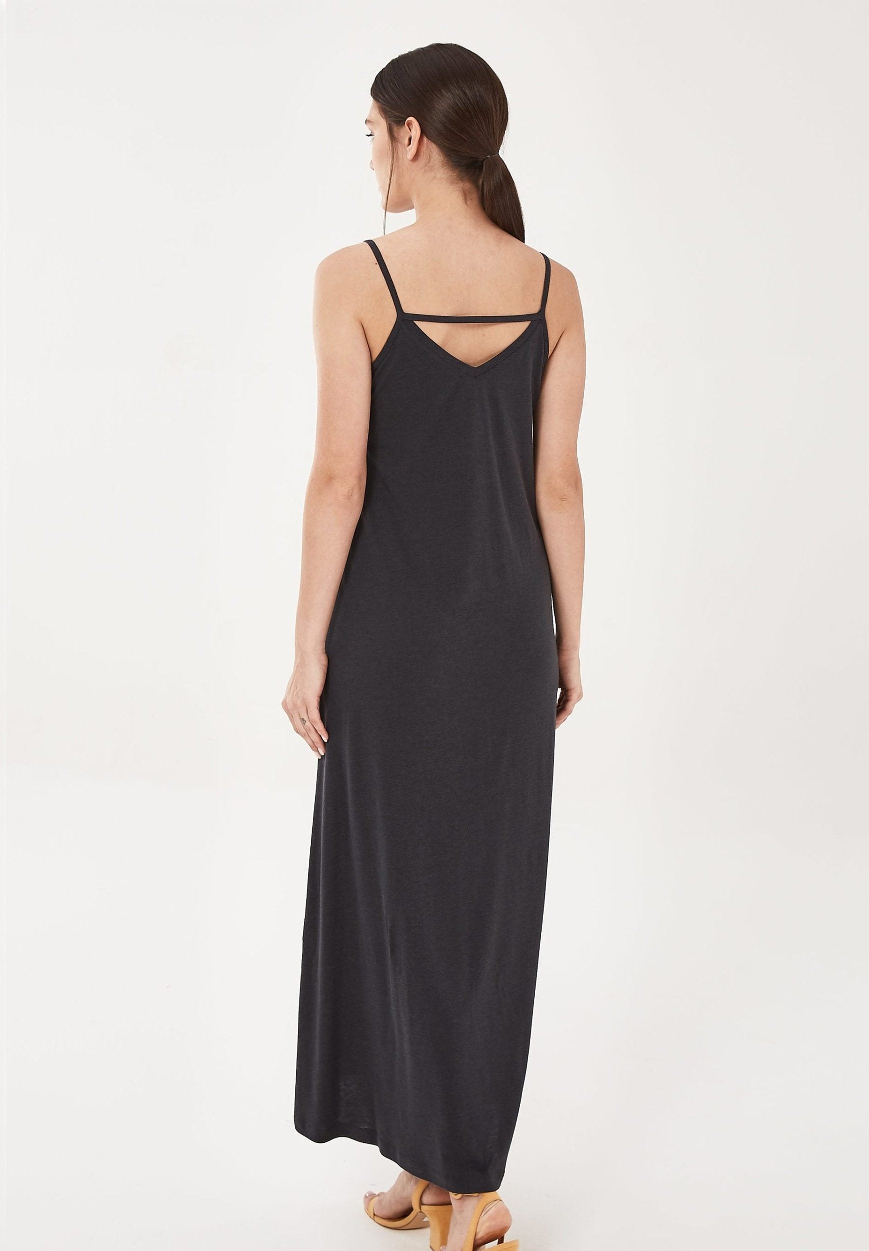 Spaghettiträger-Kleid aus TENCEL™ Lyocell mit Bio-Baumwolle