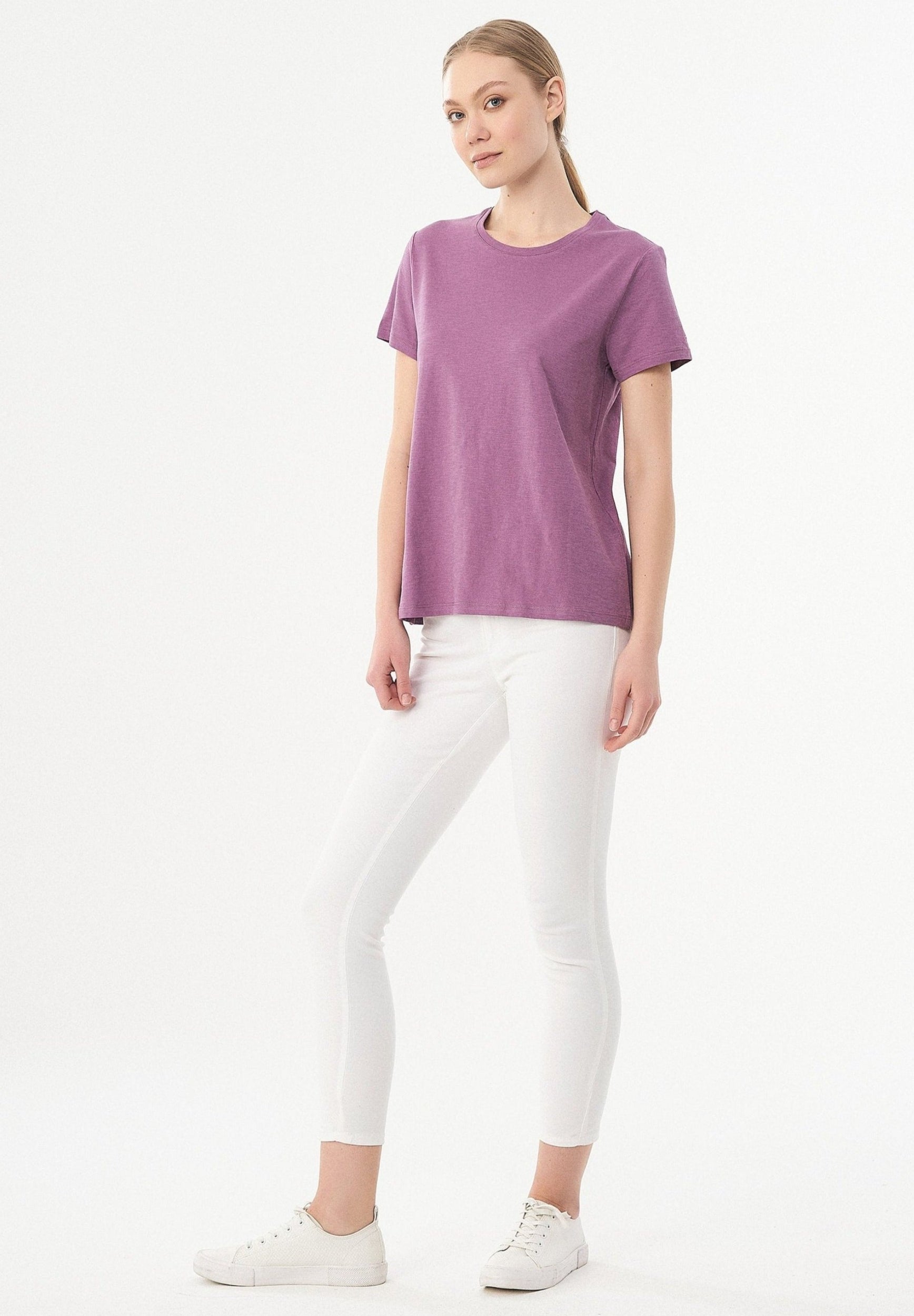 Basic T-Shirt aus Bio-Baumwolle
