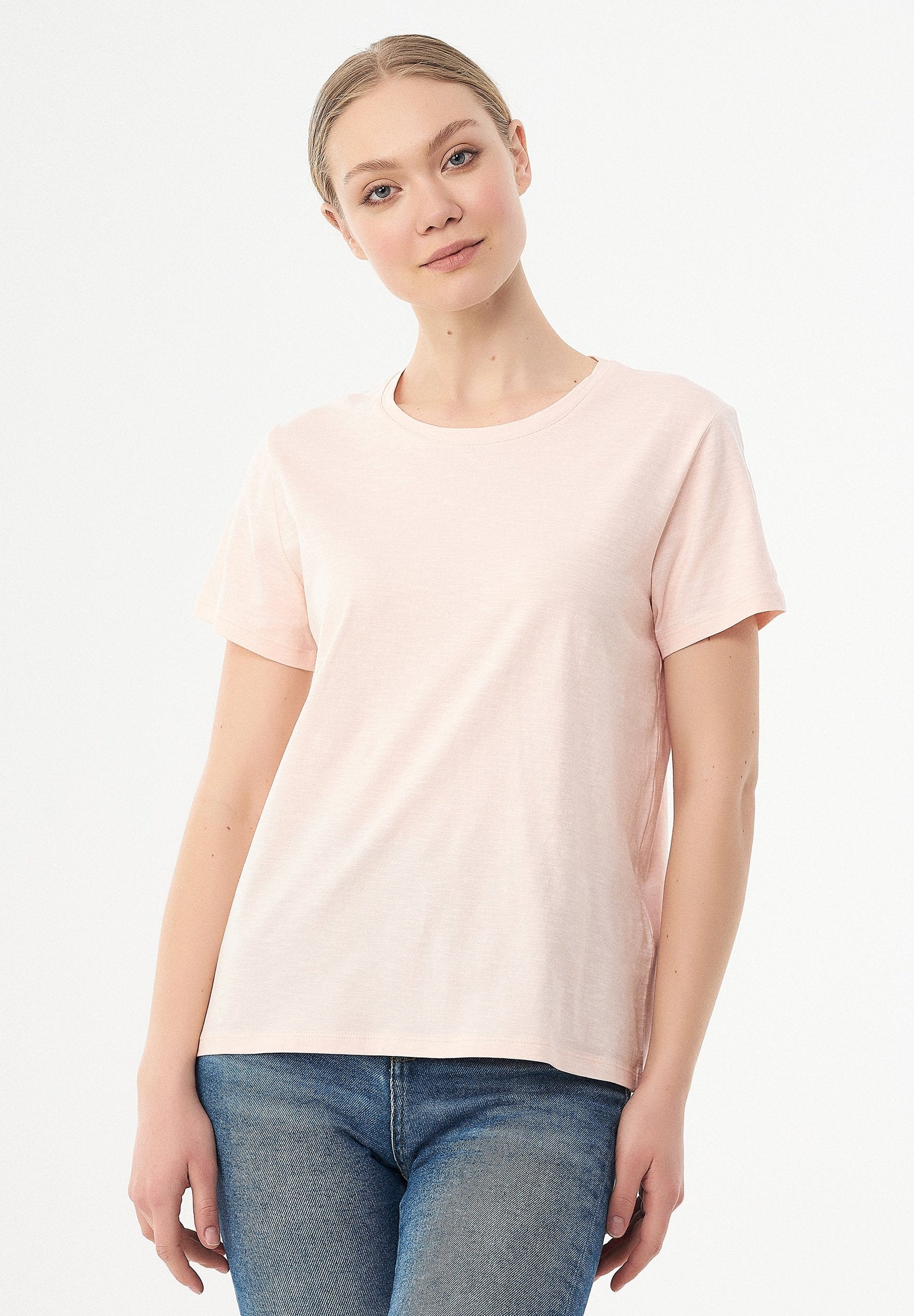 Basic T-Shirt aus Bio-Baumwolle