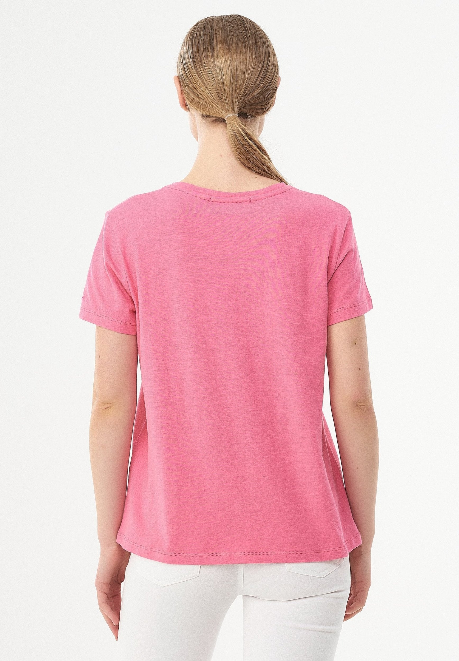 Basic T-Shirt aus Bio-Baumwolle