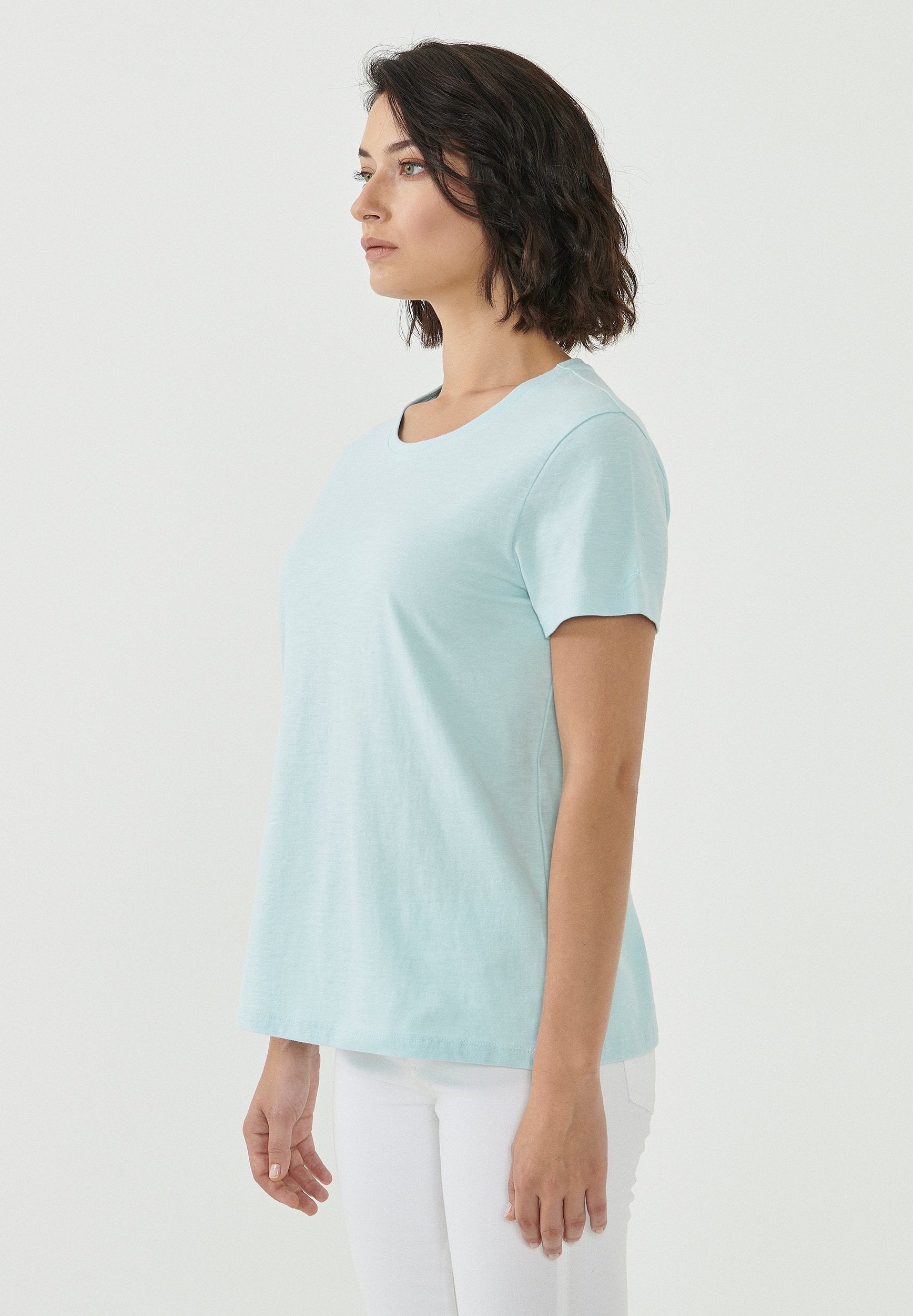 Basic T-Shirt aus Bio-Baumwolle