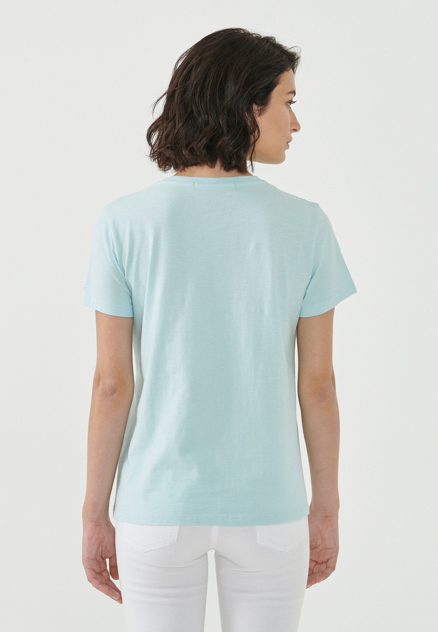 Basic T-Shirt aus Bio-Baumwolle