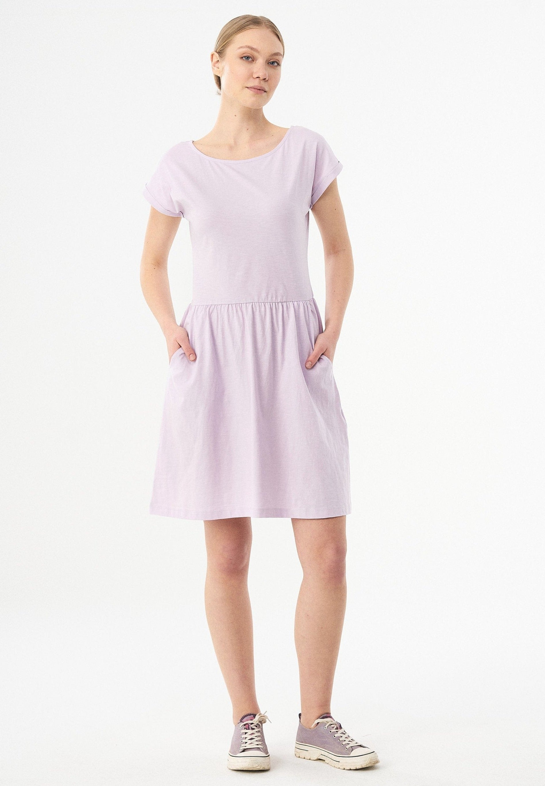Slub-Jersey-Kleid aus Bio-Baumwolle