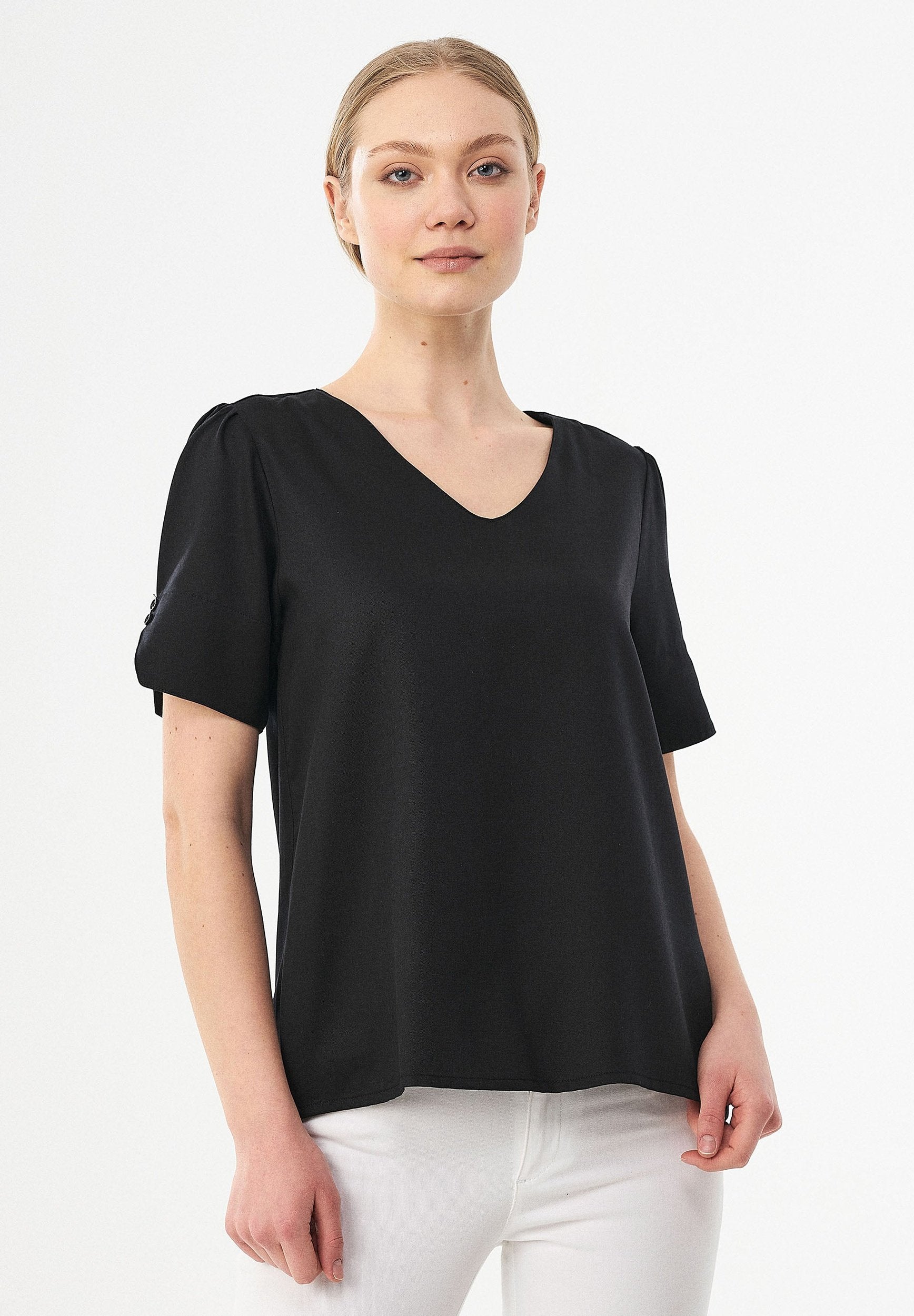 Bluse aus TENCEL™ Lyocell