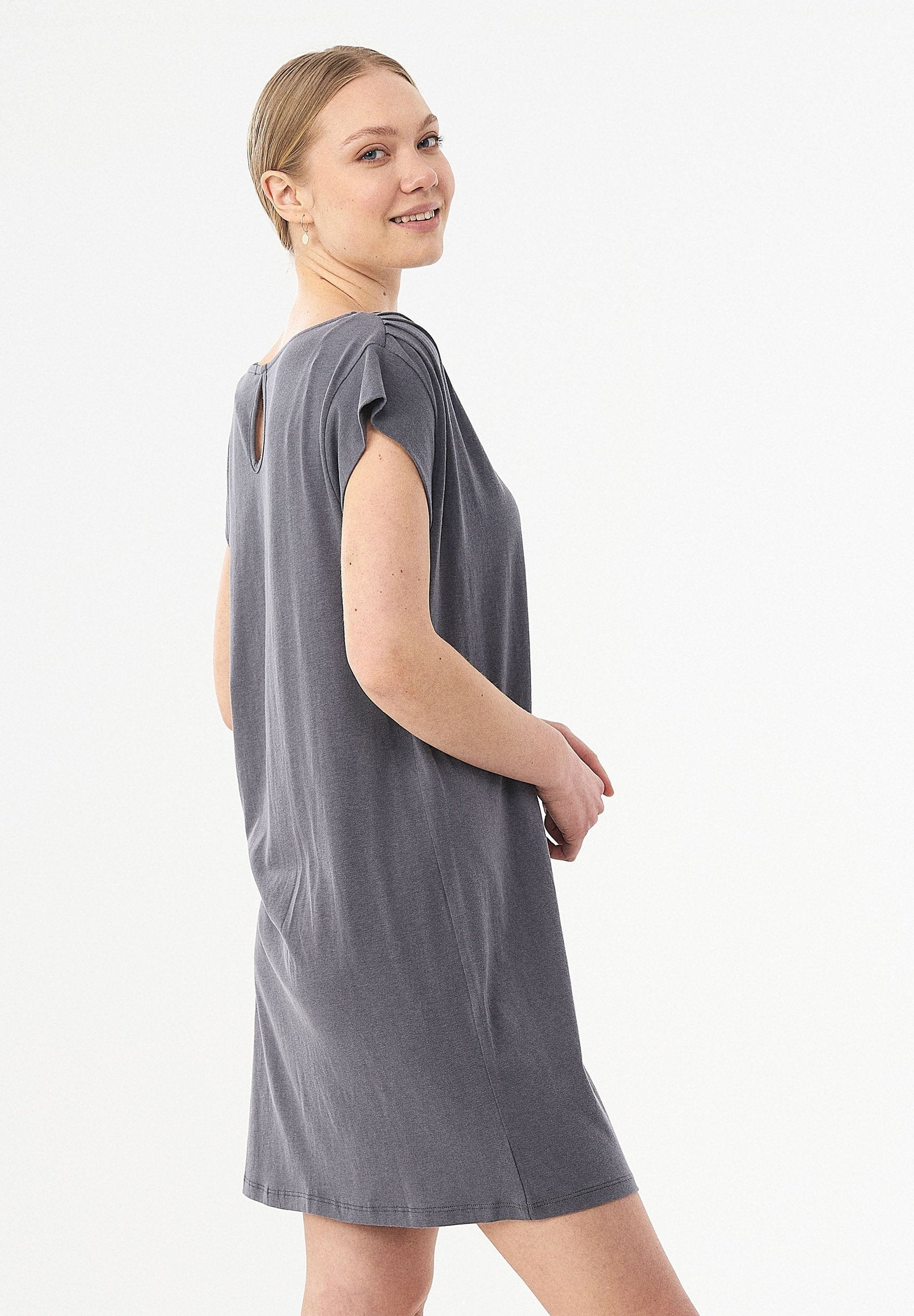 Jerseykleid aus TENCEL™ Lyocell und Bio-Baumwolle