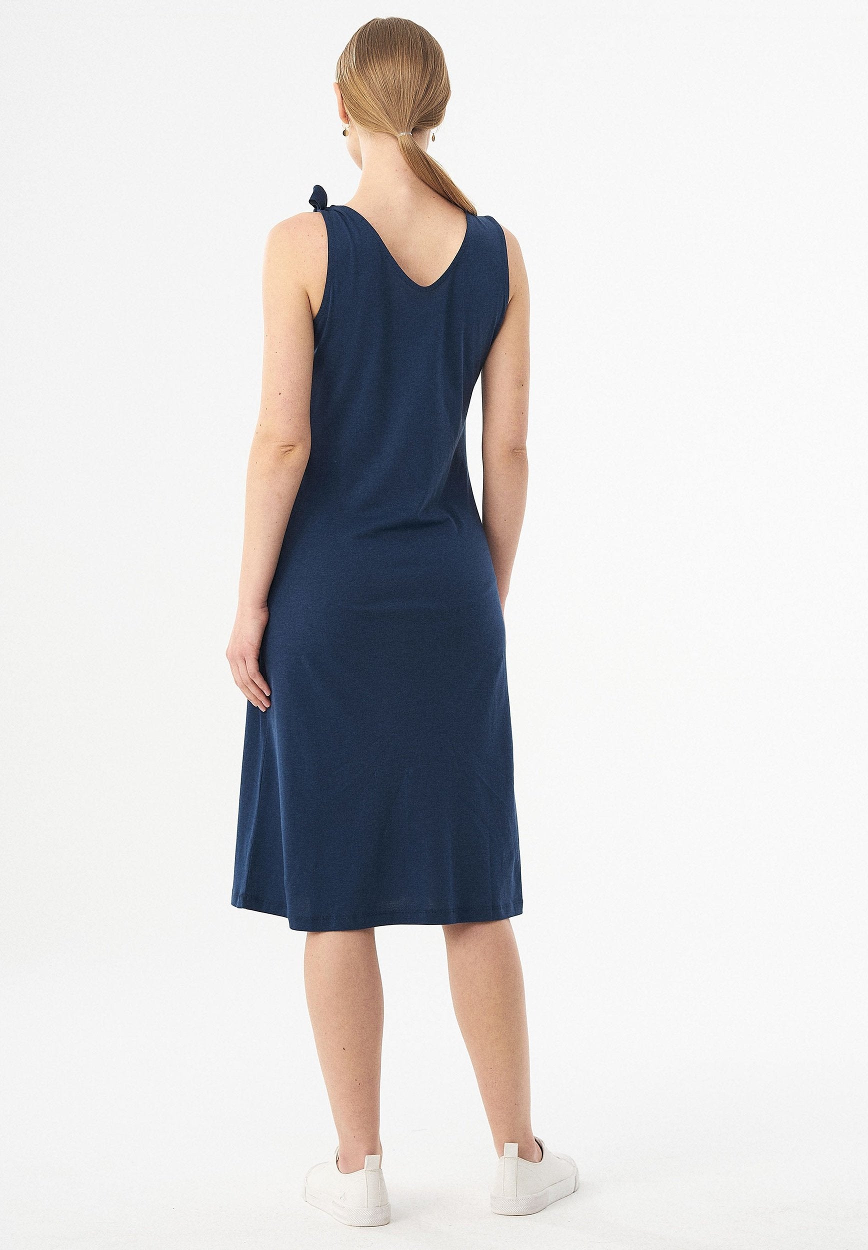 Jerseykleid aus TENCEL™ Lyocell und Bio-Baumwolle