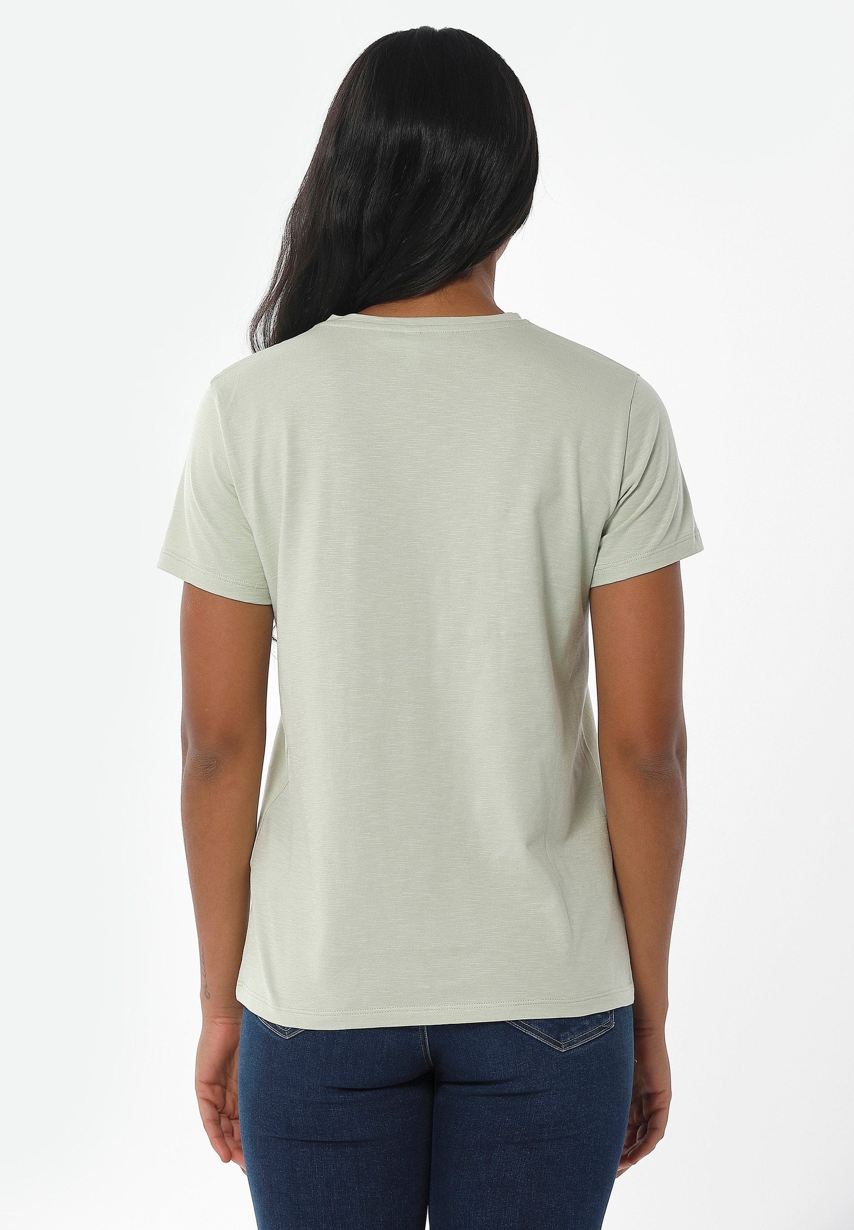 T-Shirt aus Bio-Baumwolle mit Print