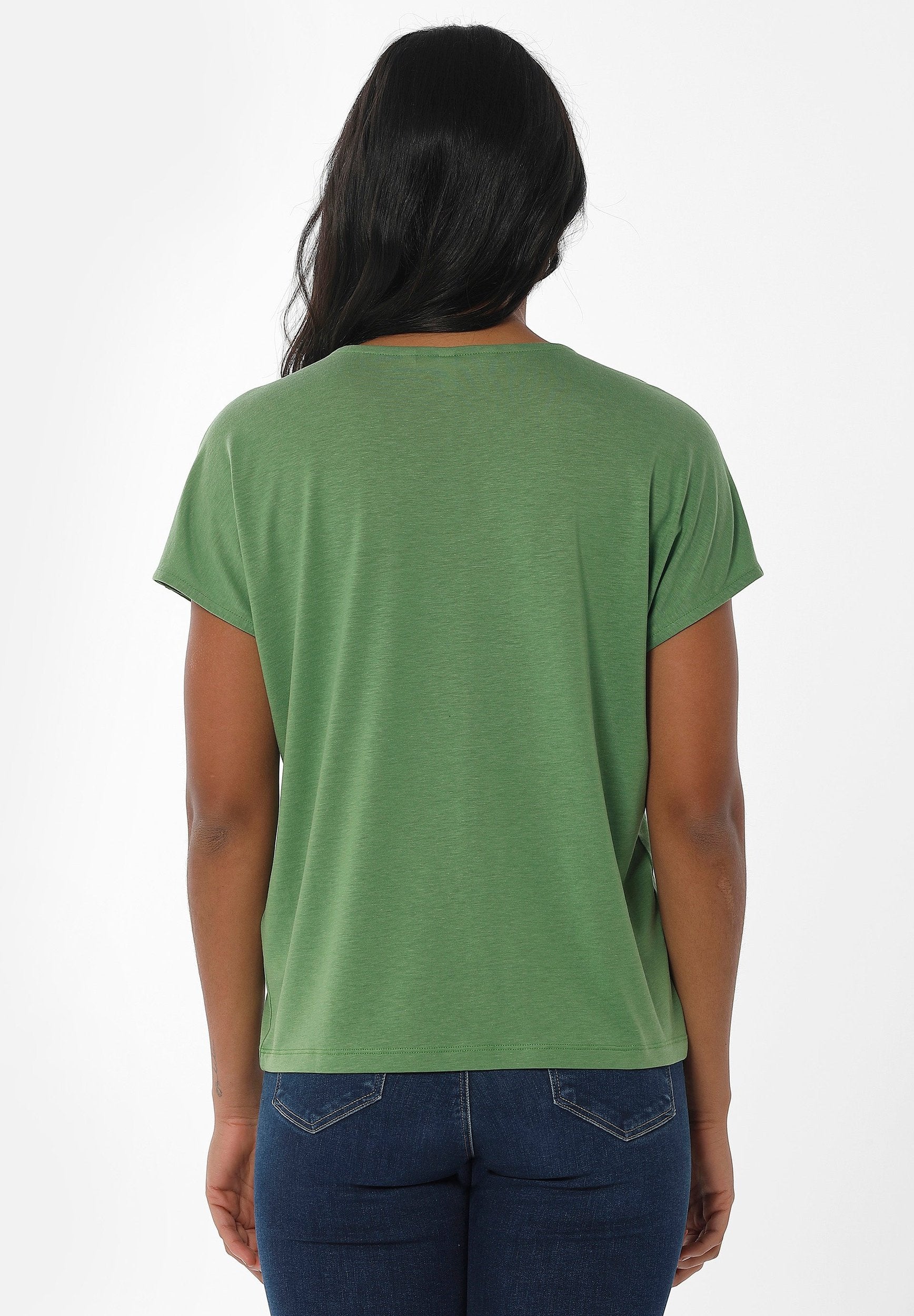 T-shirt aus TENCEL™ Lyocell und Bio-Baumwolle