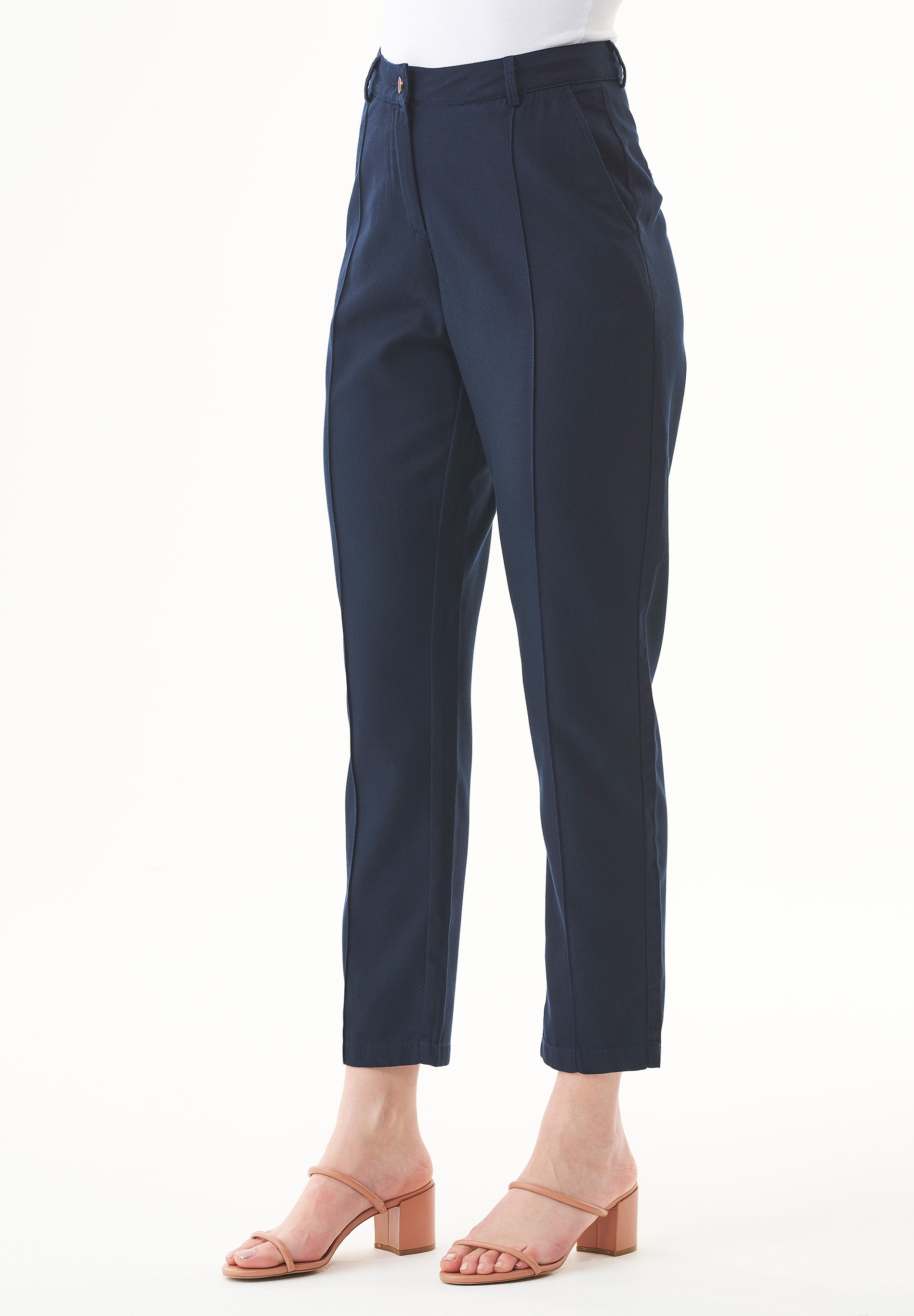 Hose aus TENCEL™ Lyocell und Bio-Baumwolle