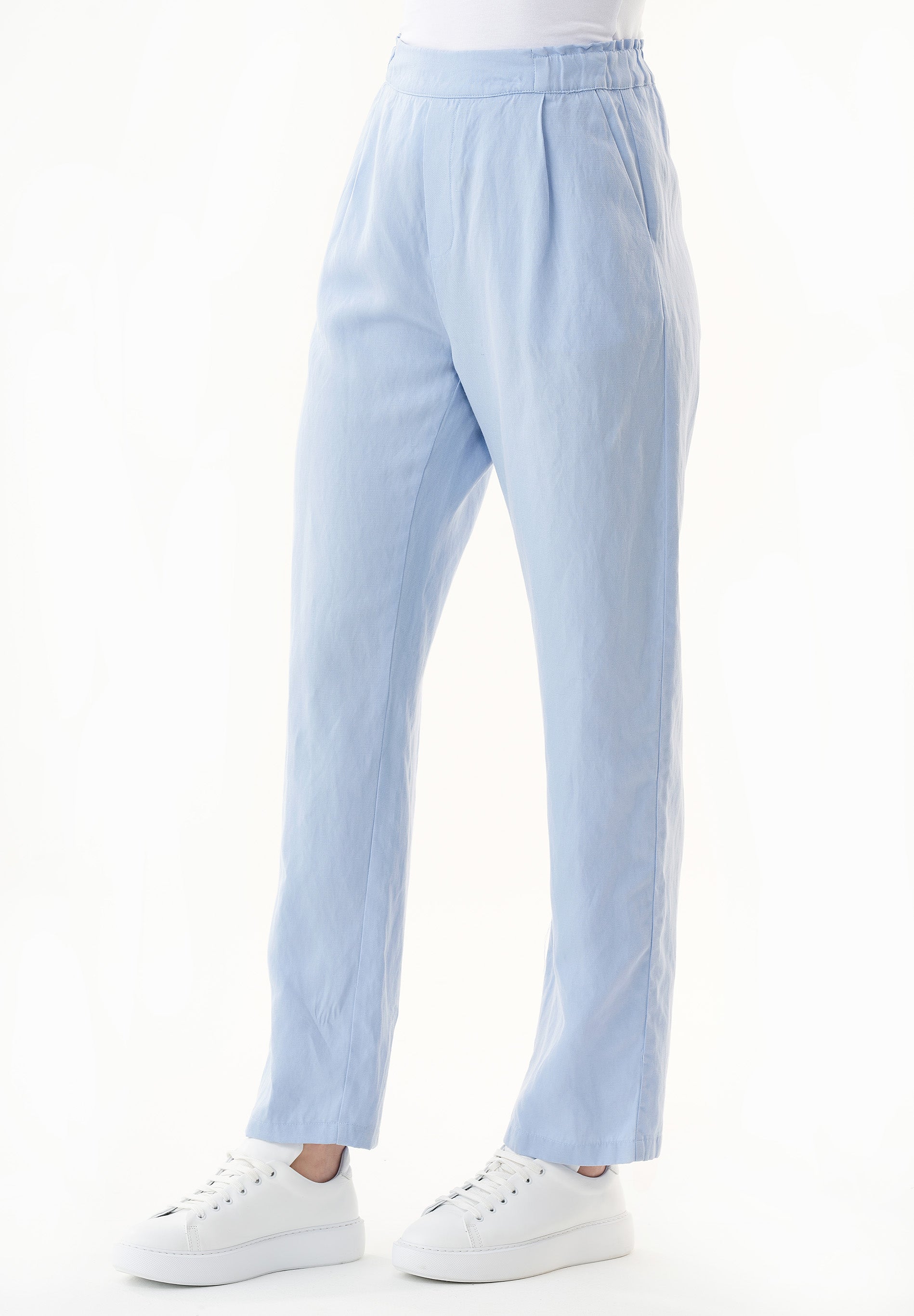 Hose aus TENCEL™ Lyocell und Leinen